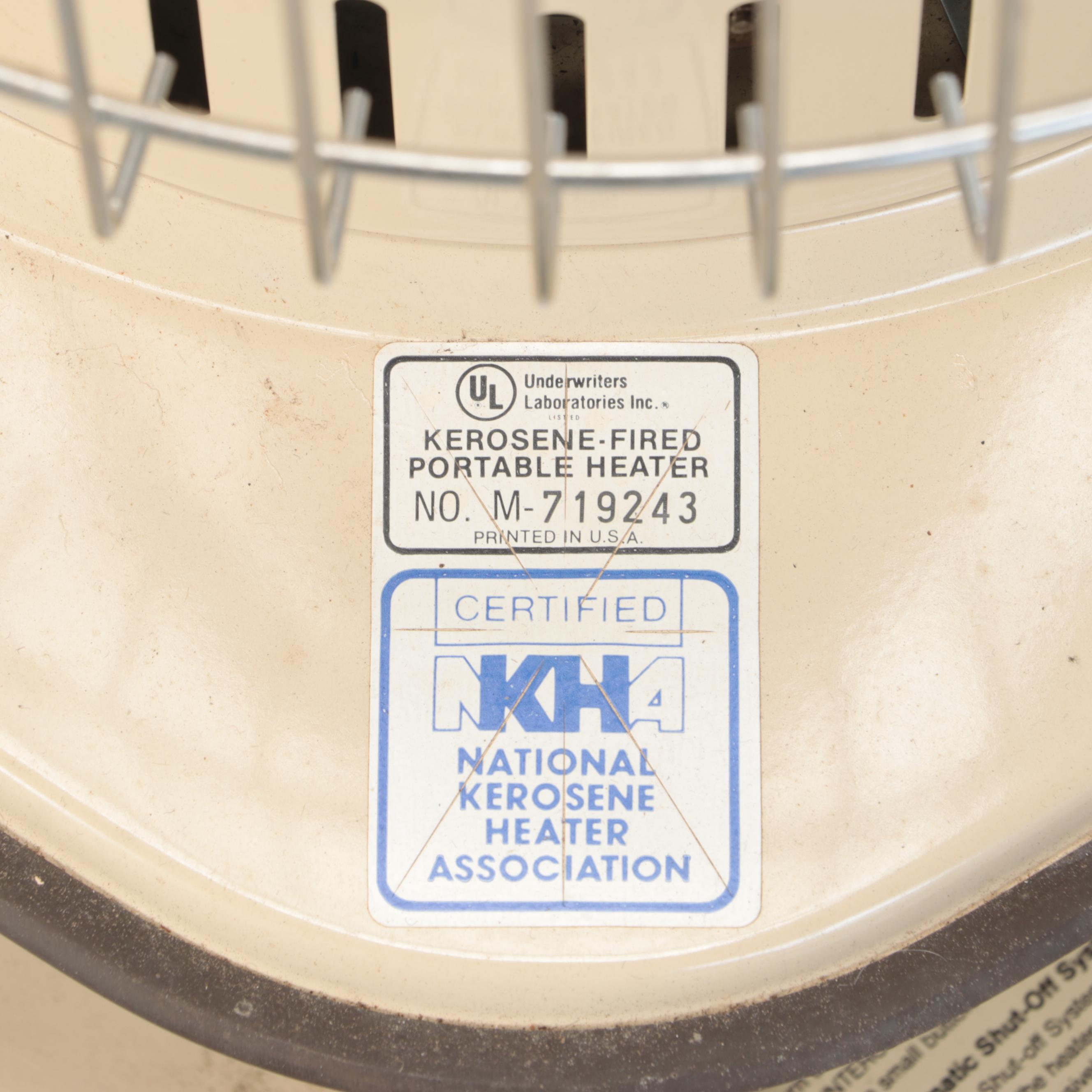 Corona 23-DK Kerosene Portable Space Heater, Late 20th Century