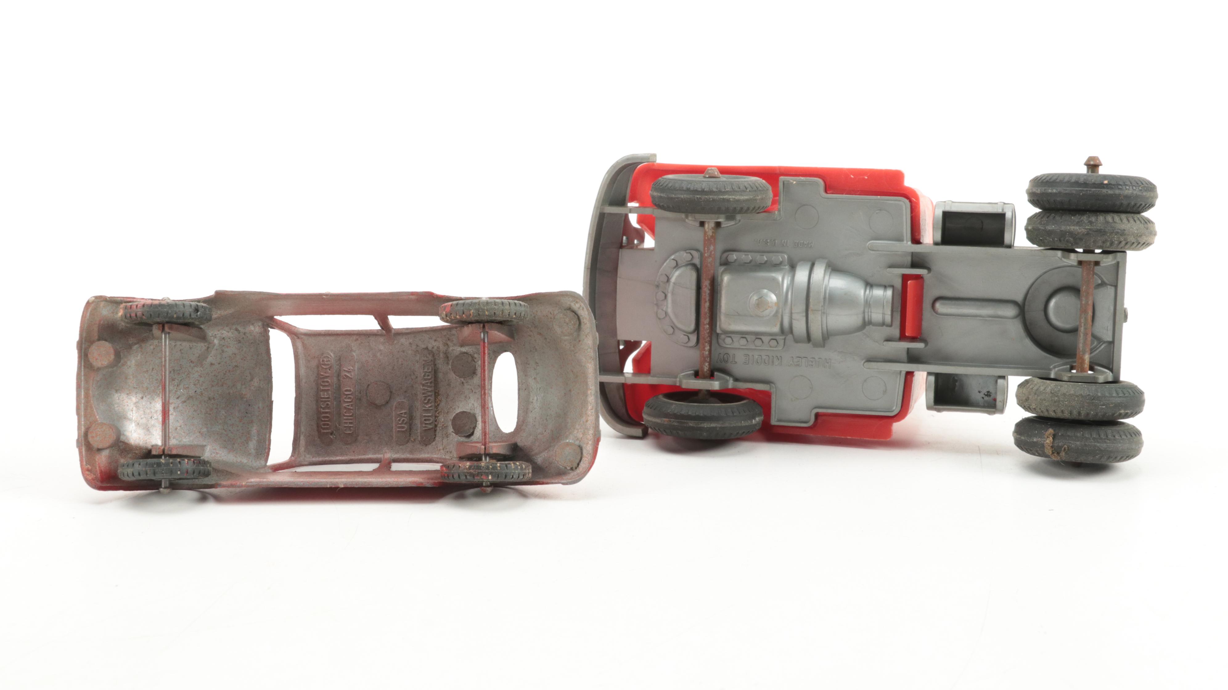 TootiseToy, Hubley, Auburn with Other Metal and Plastic Toy Vehicles and More