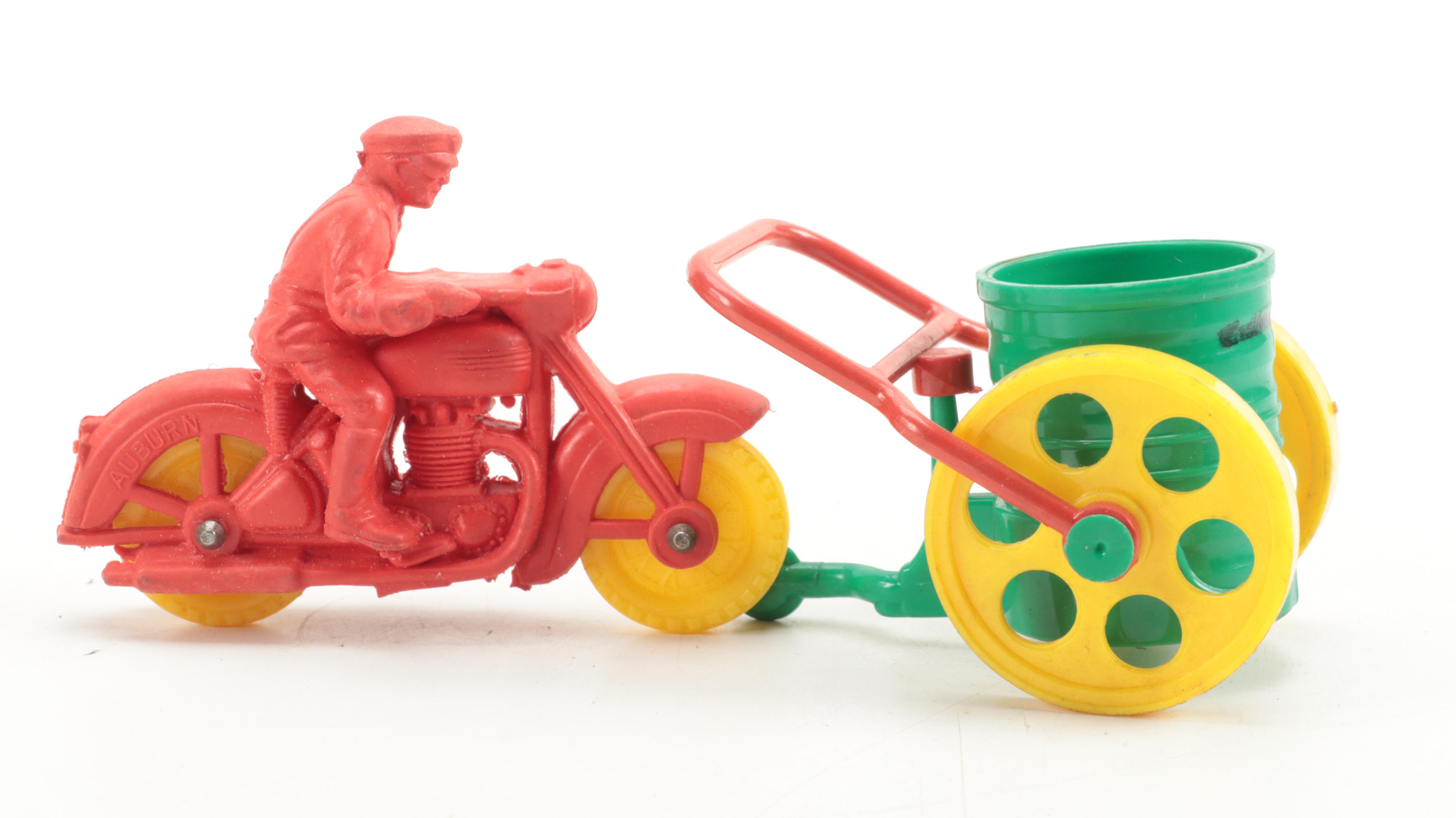 TootiseToy, Hubley, Auburn with Other Metal and Plastic Toy Vehicles and More