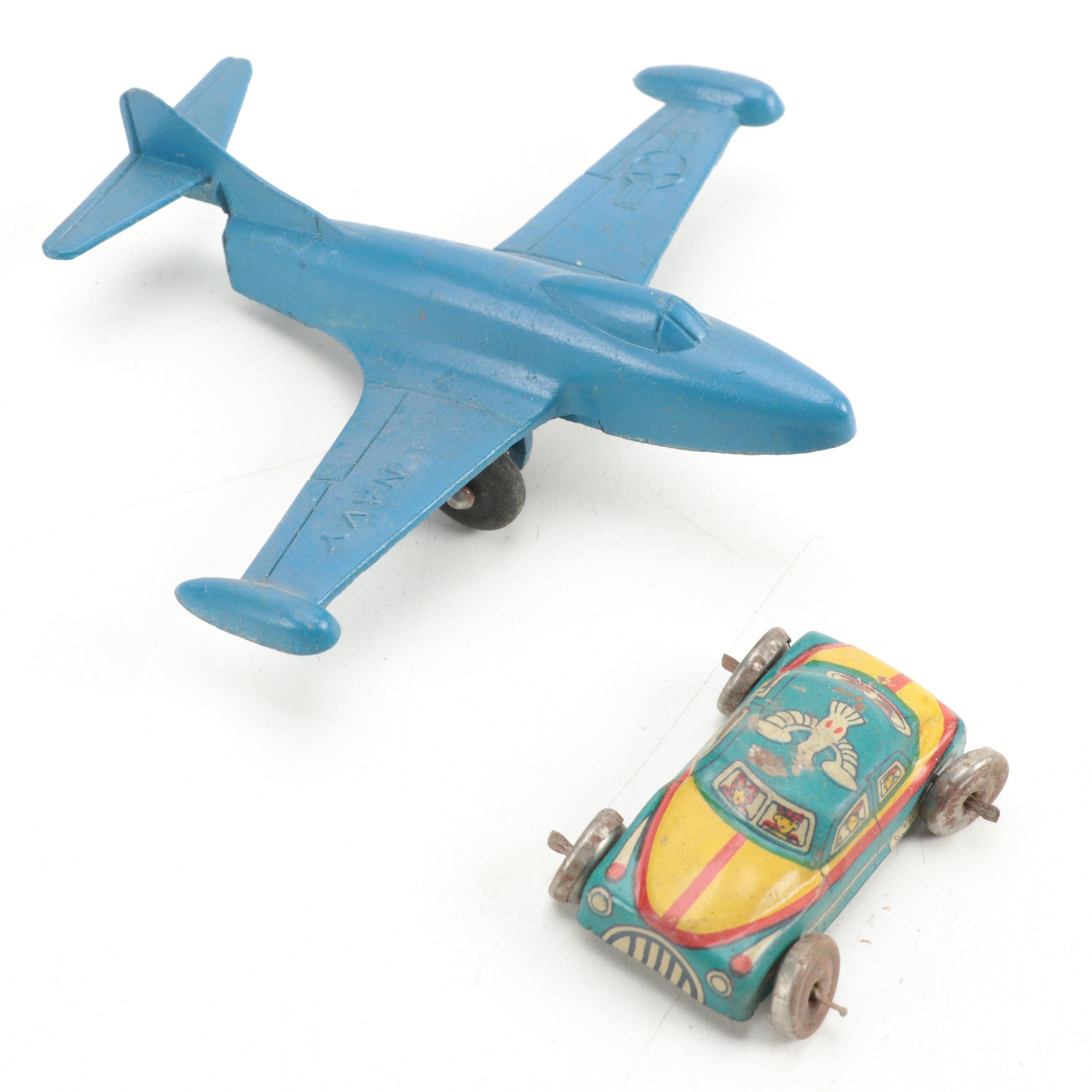 TootiseToy, Hubley, Auburn with Other Metal and Plastic Toy Vehicles and More