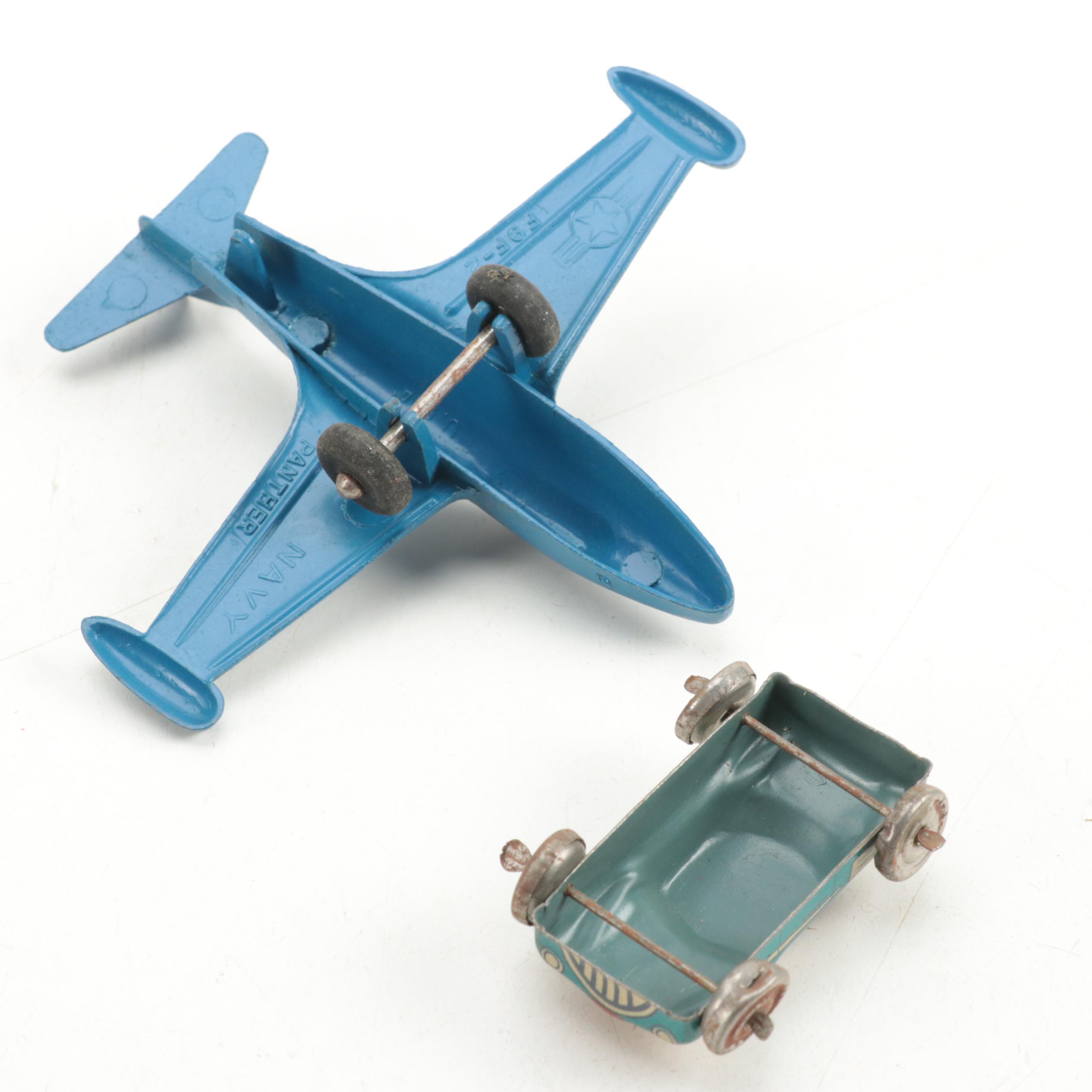 TootiseToy, Hubley, Auburn with Other Metal and Plastic Toy Vehicles and More