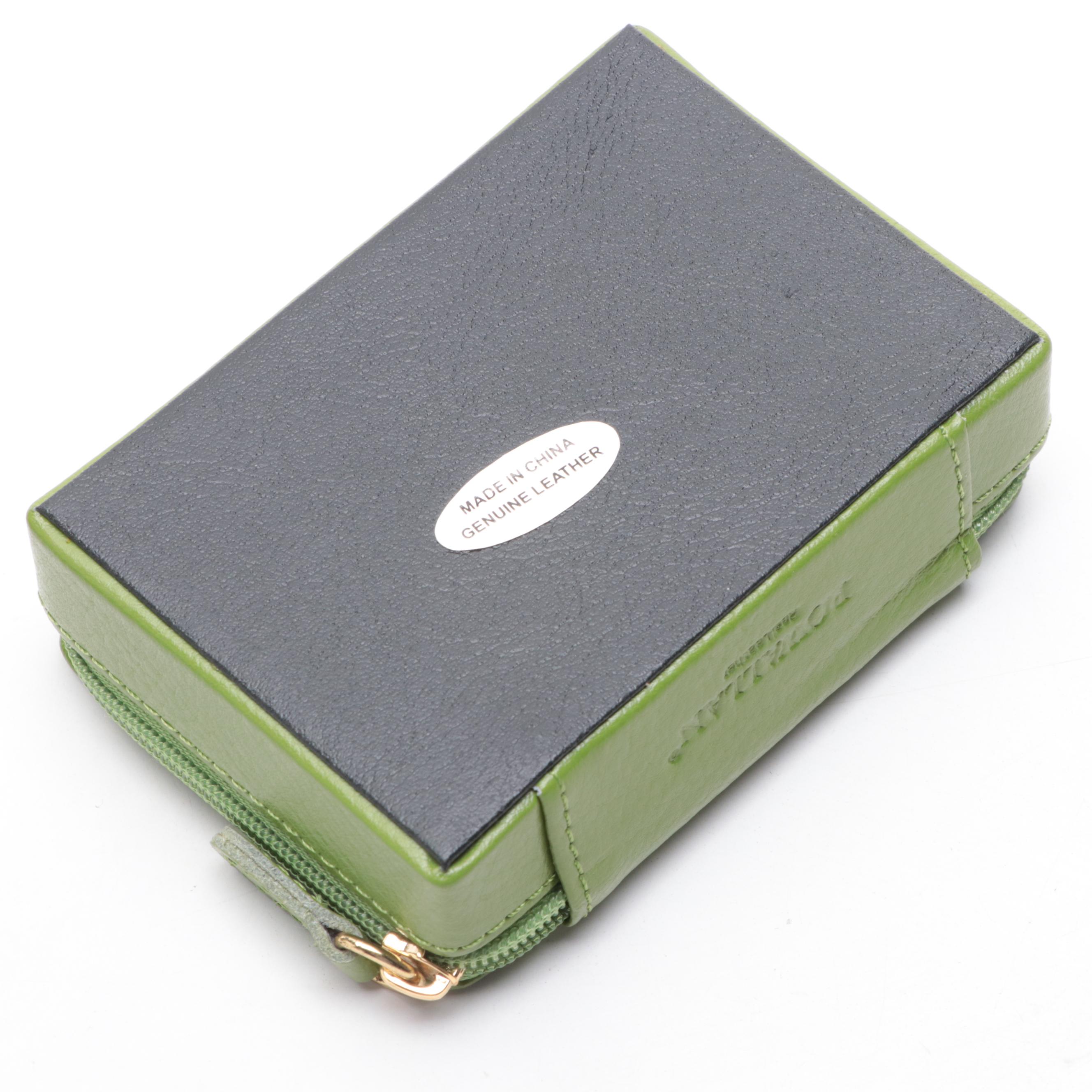 Rowallan Leather and Faux Leather Jewelry Cases