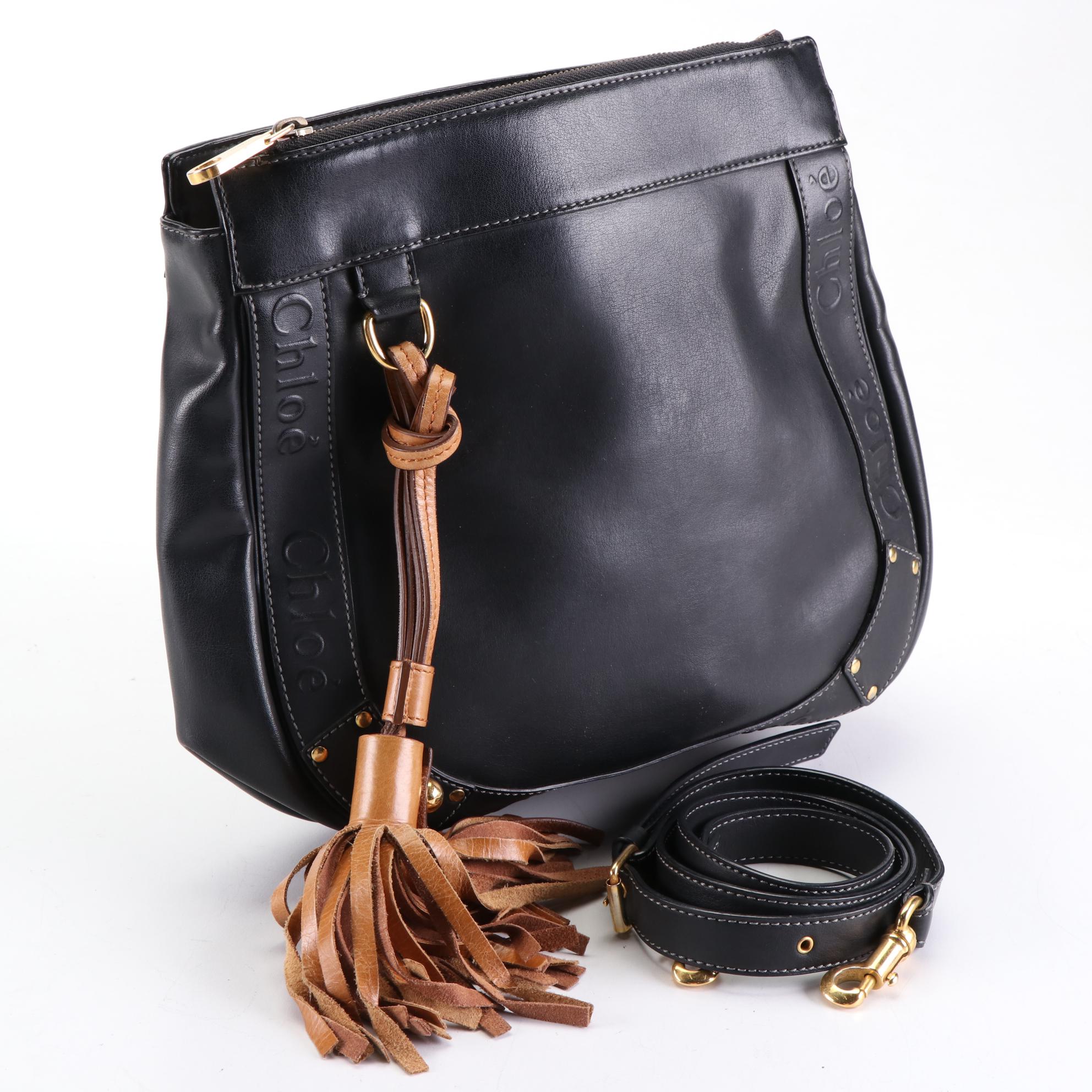 Chloé Leather Tassel Crossbody