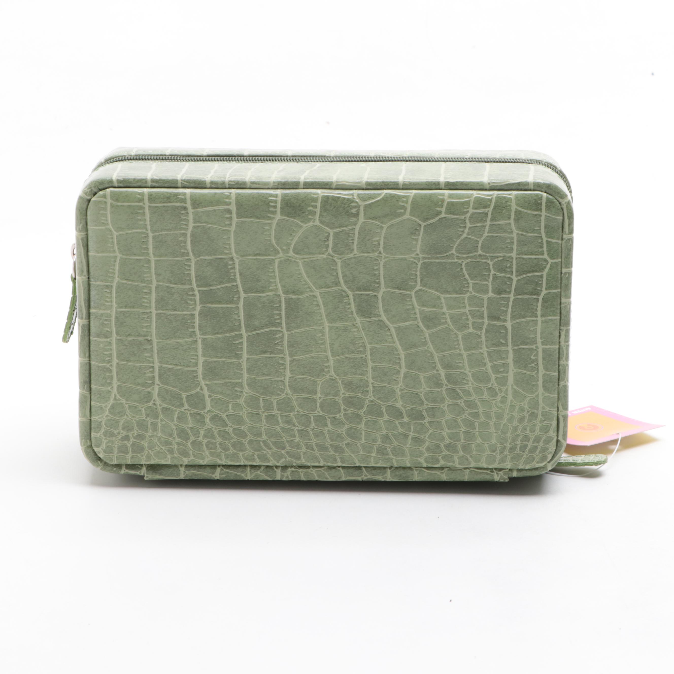 Rowallan Leather and Faux Leather Jewelry Cases