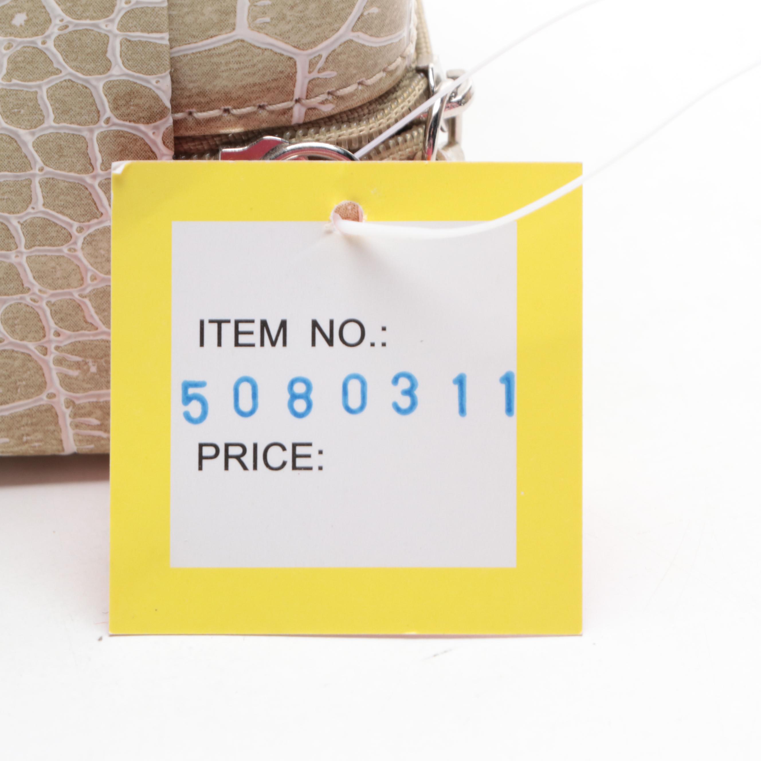 Alten International Alligator Embossed Vinyl Jewelry Cases