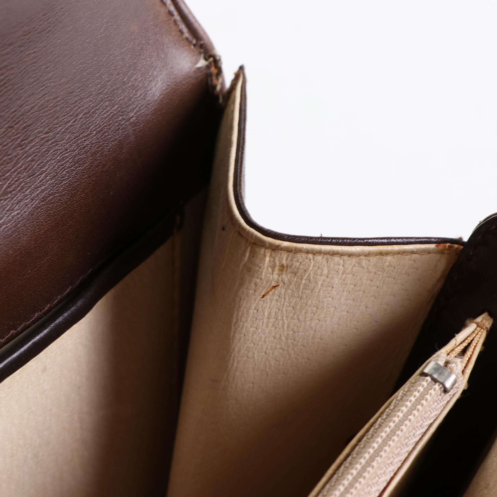 Gucci Leather Flap Shoulder Bag