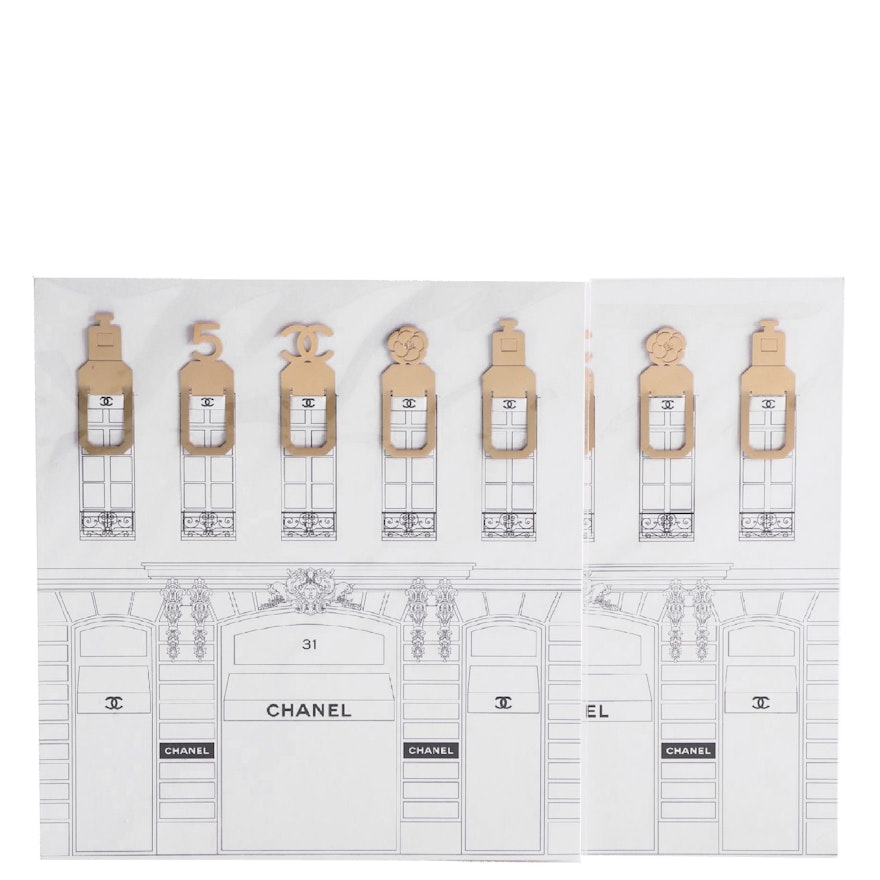 Chanel Parfums Paperclip Bookmarks