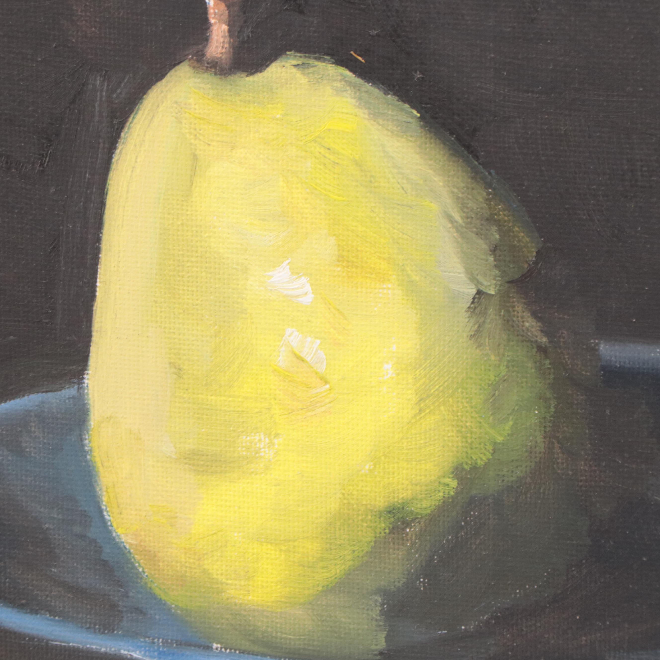 James Coates Still Life Oil Painting "Pear"