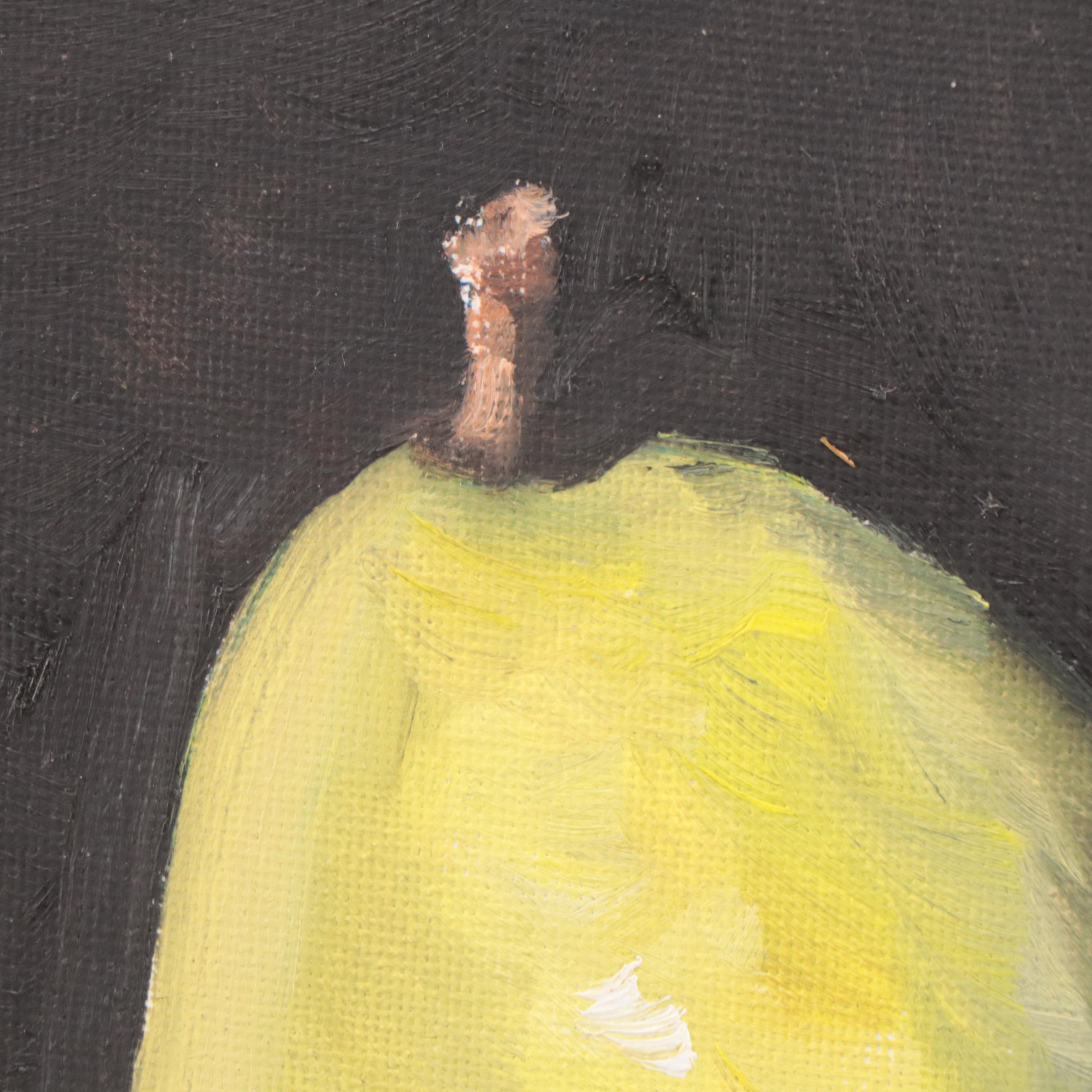 James Coates Still Life Oil Painting "Pear"