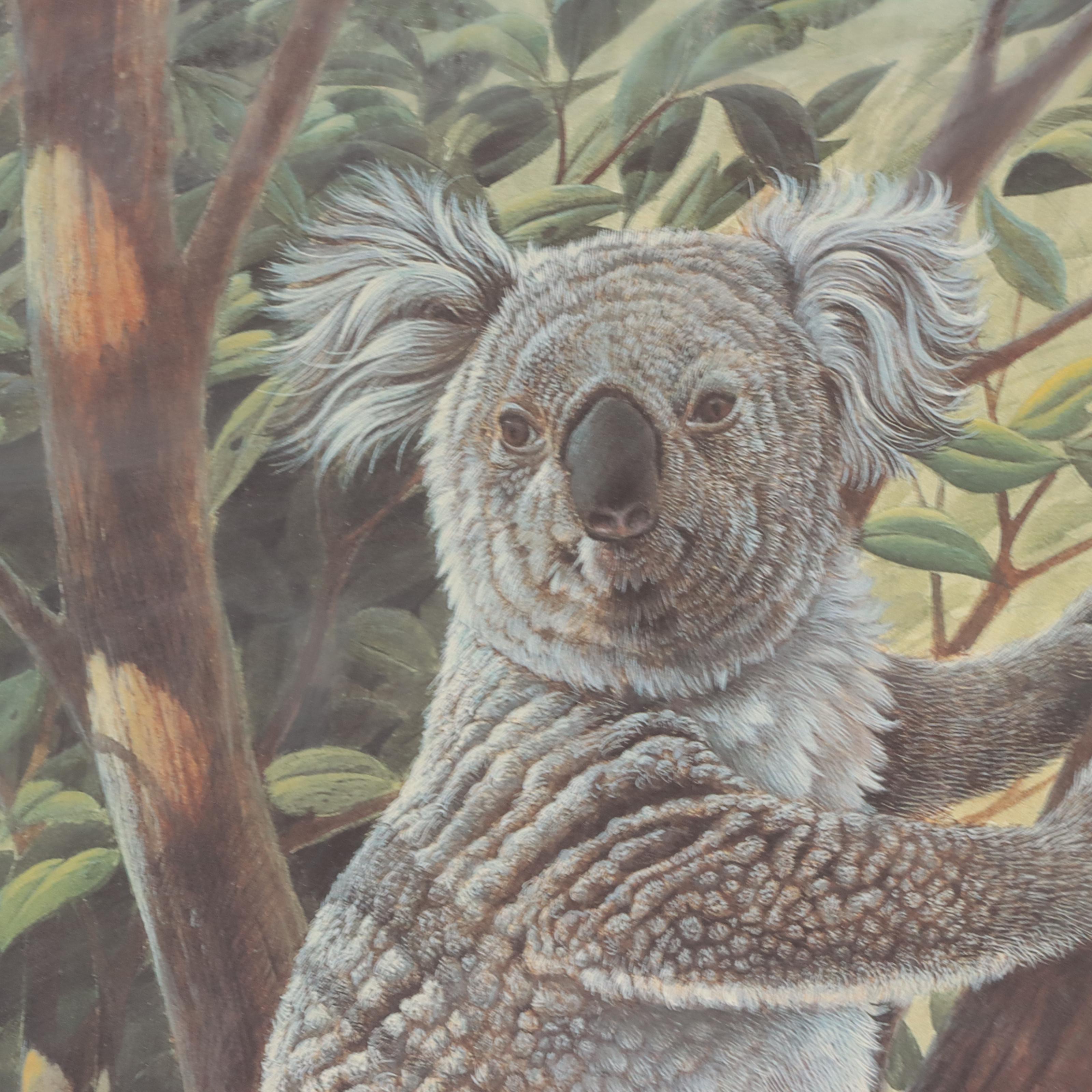 John Ruthven Offset Lithograph "Tully," Late 20th Century