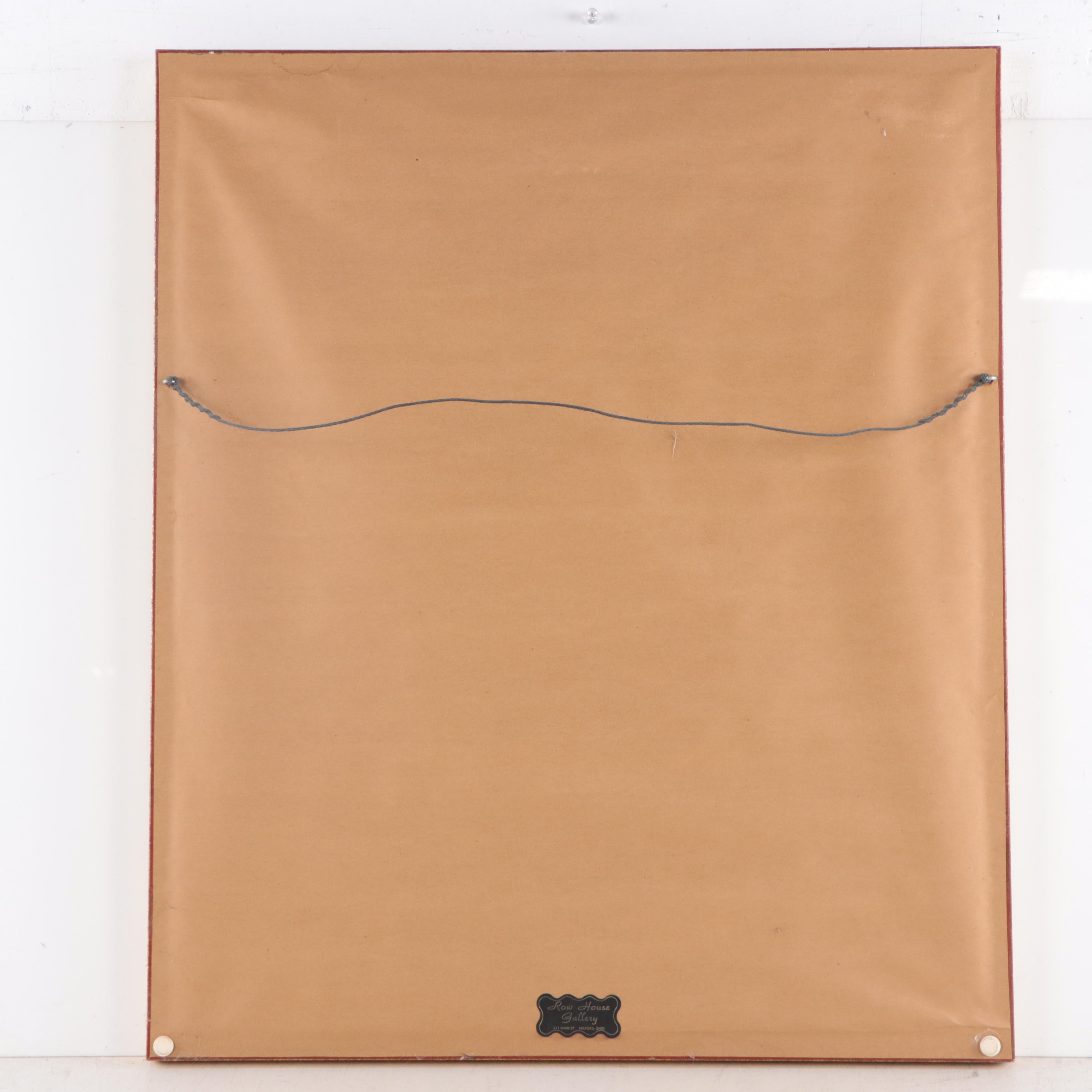 John Ruthven Offset Lithograph "Tully," Late 20th Century