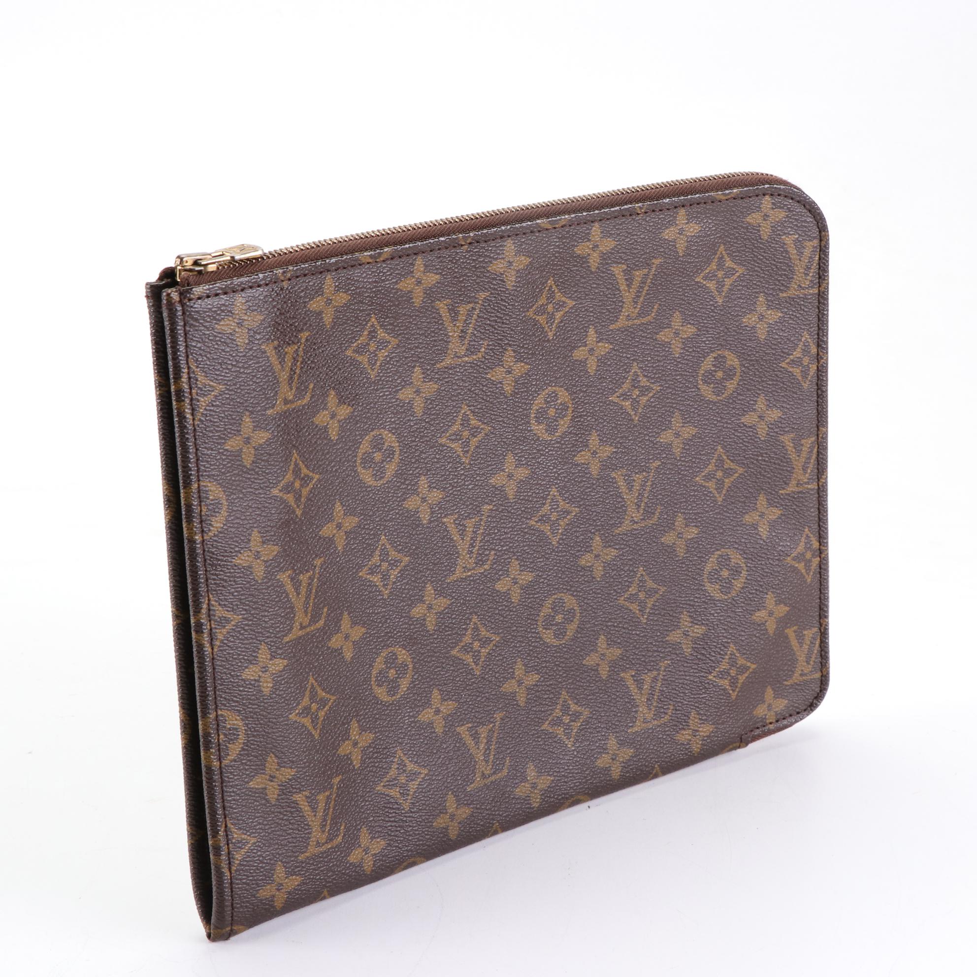 Louis Vuitton Poche Documents in Monogram Canvas