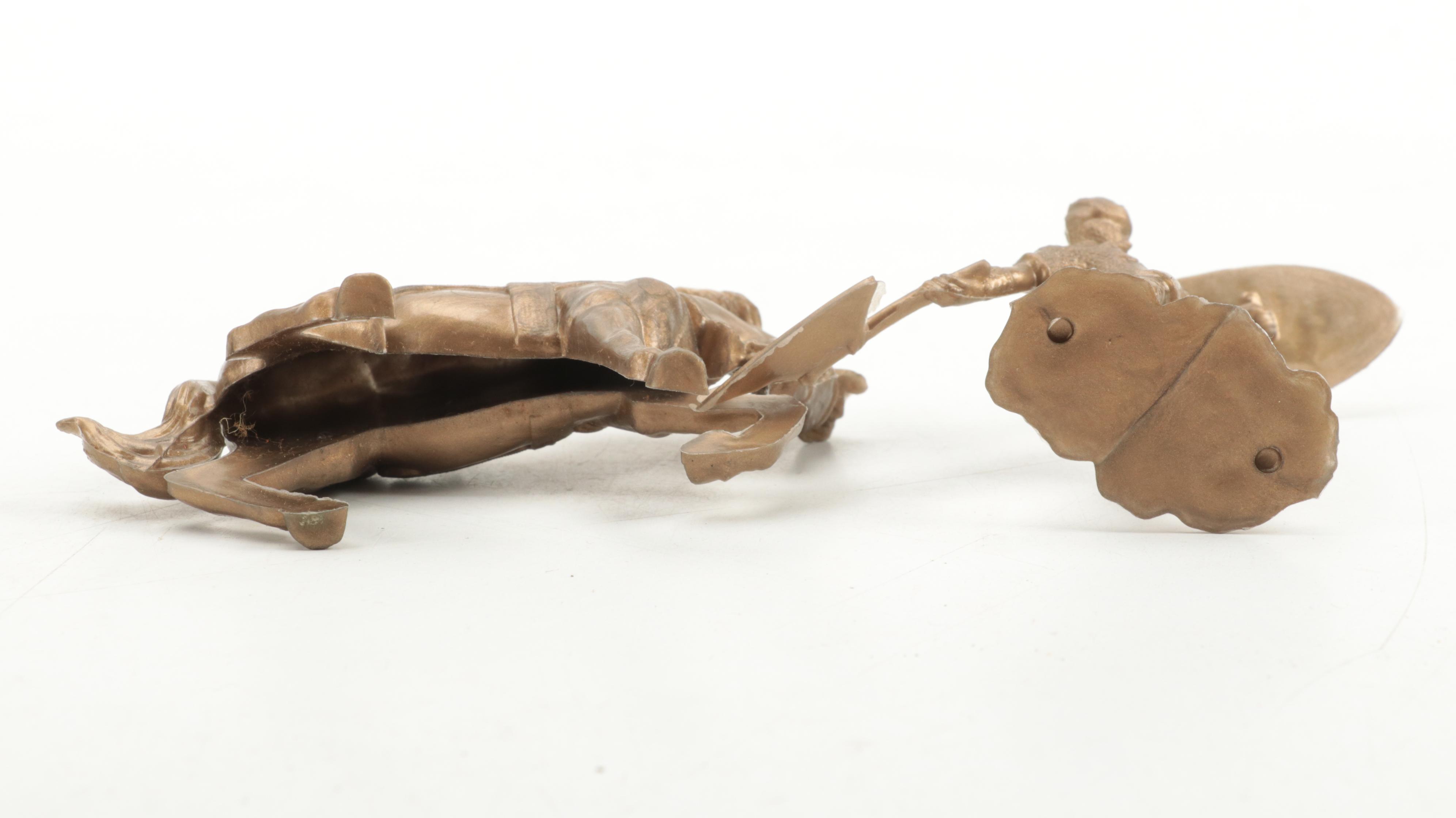 Bergen Toy, Tim Mee with Other Plastic Toy Animals, Knights Cowboys and More