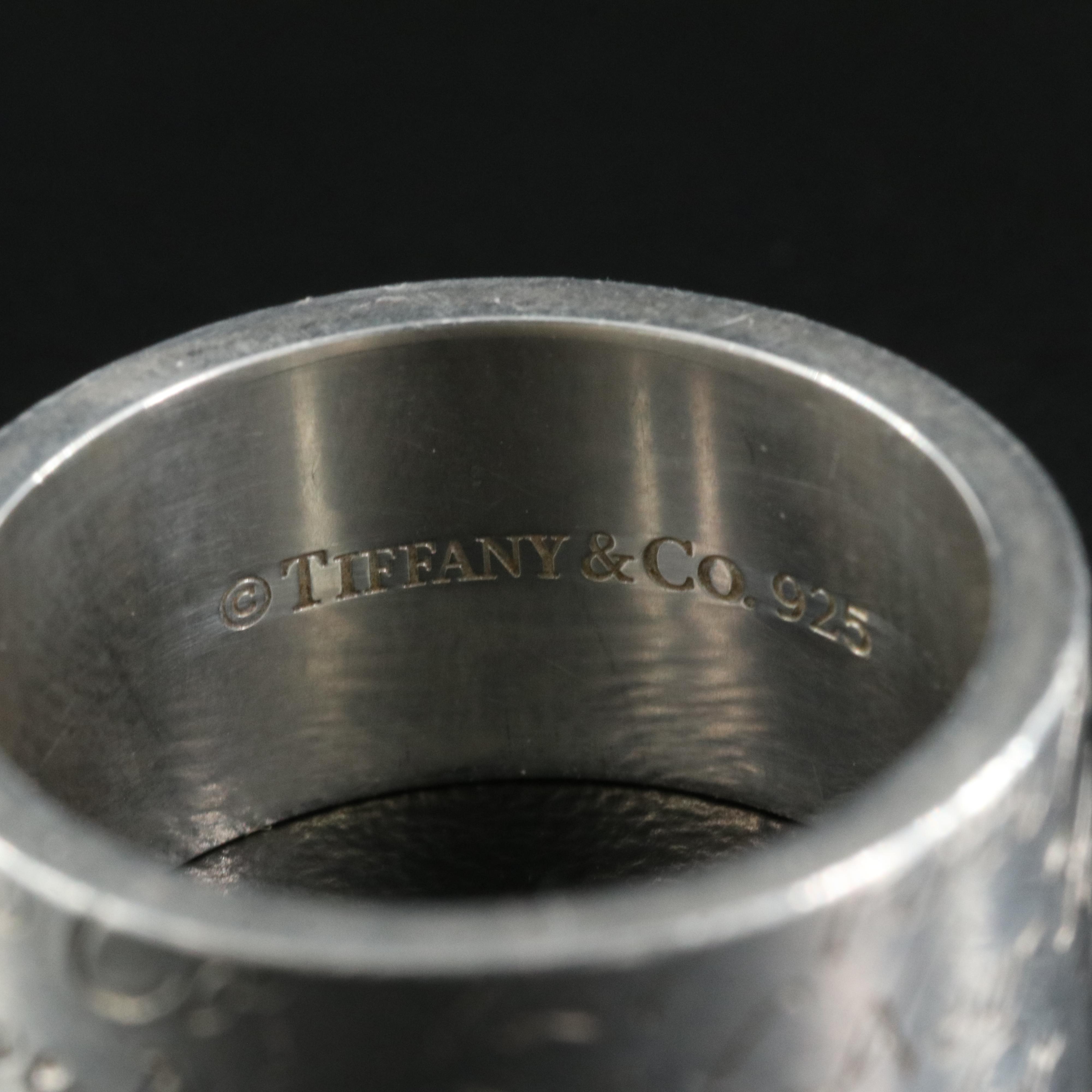 Tiffany & Co. Sterling "Notes" Band