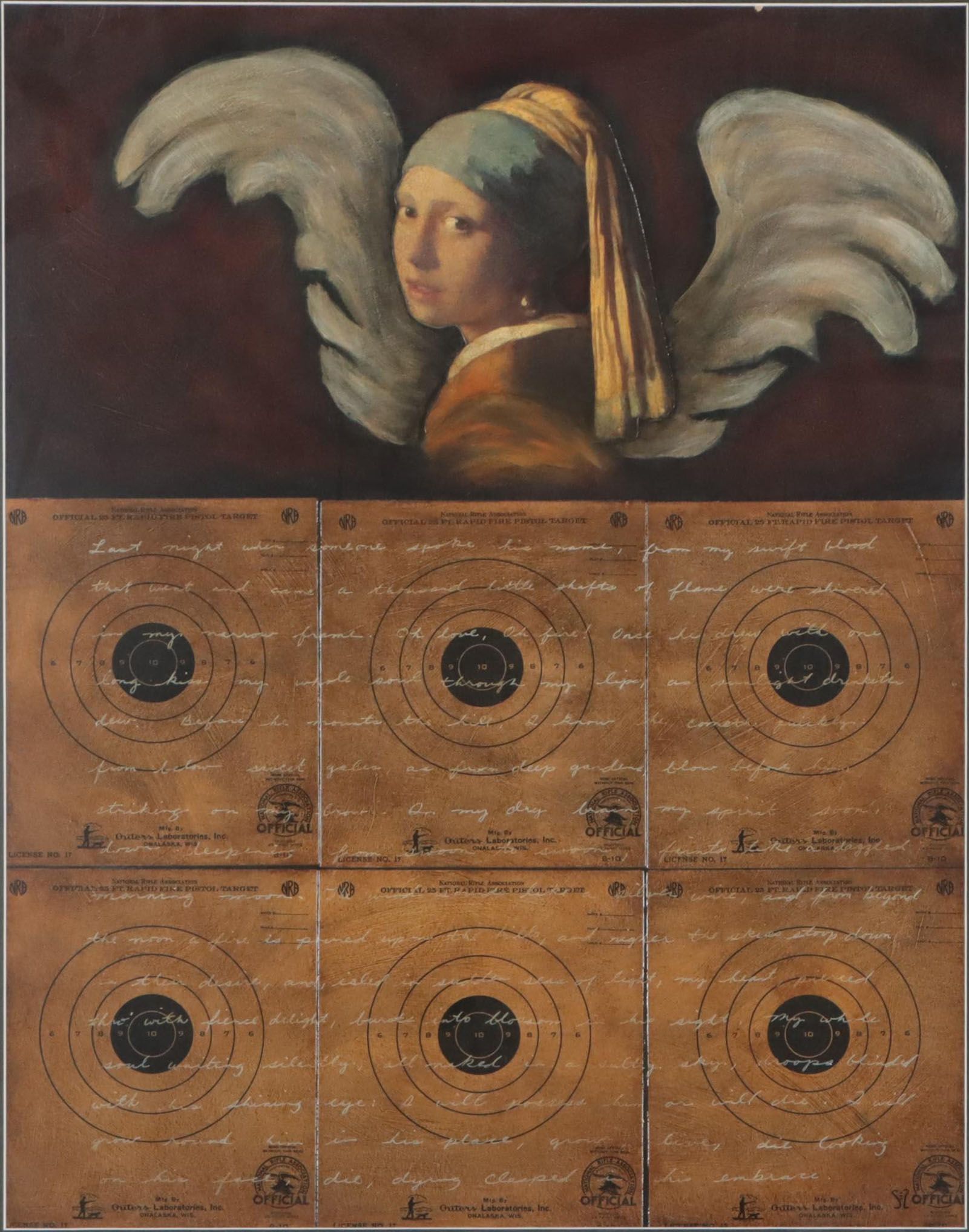 Sheryl Pierson Abstract Mixed Media Painting