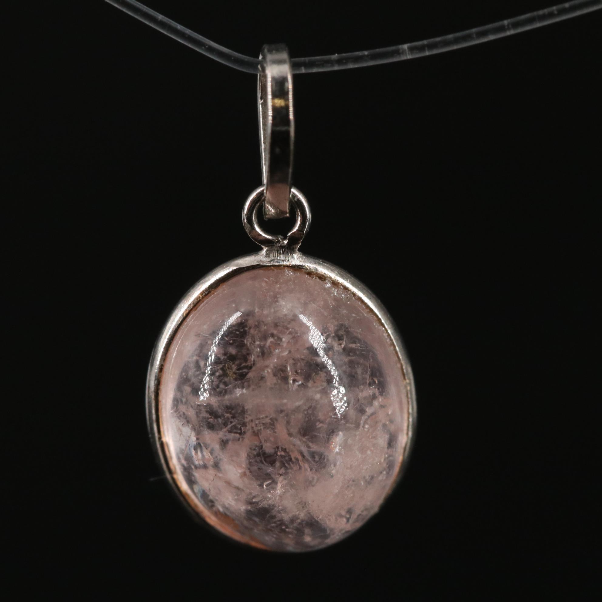14K Morganite Pendant