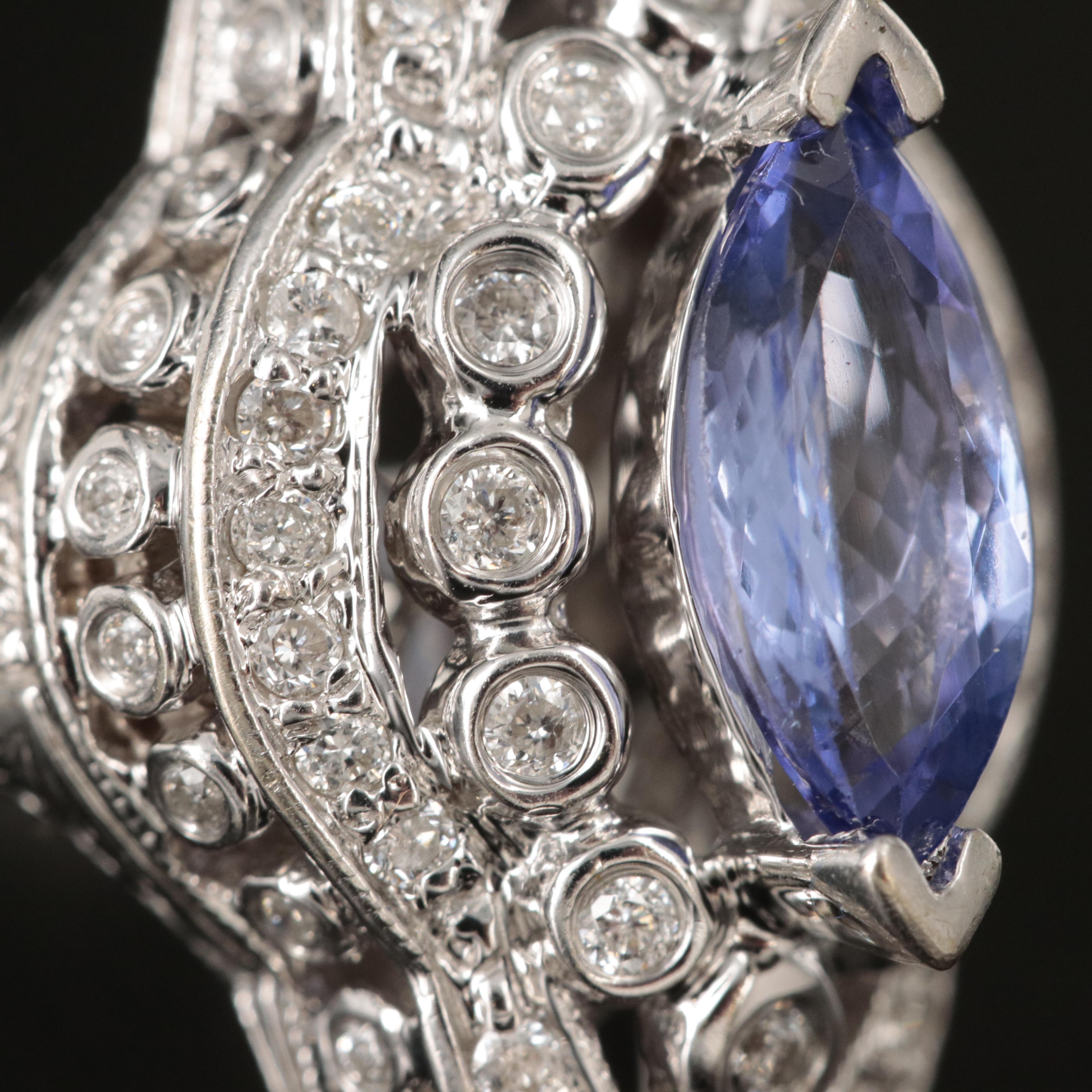 Generations 1912 14K Tanzanite and Diamond Ring