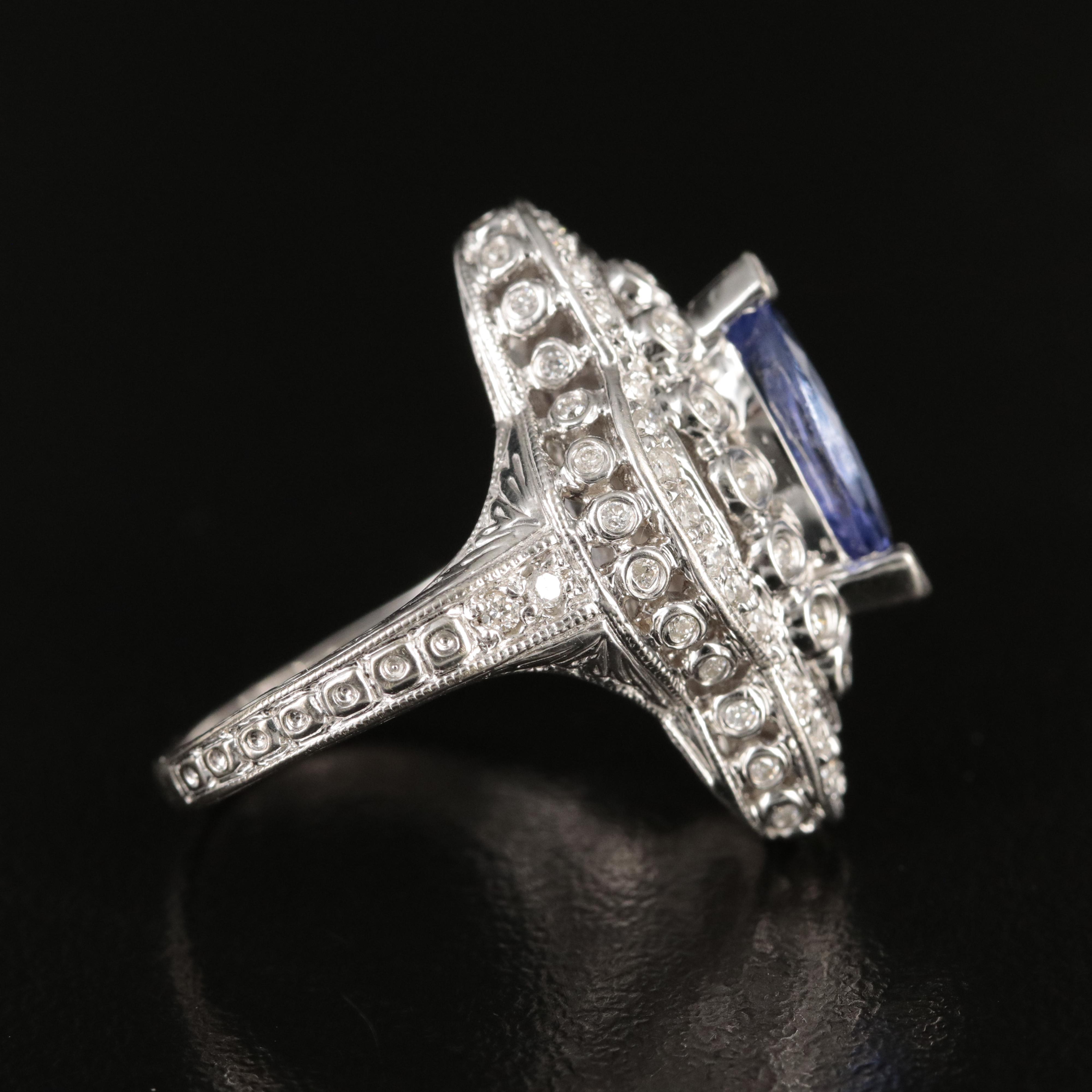 Generations 1912 14K Tanzanite and Diamond Ring