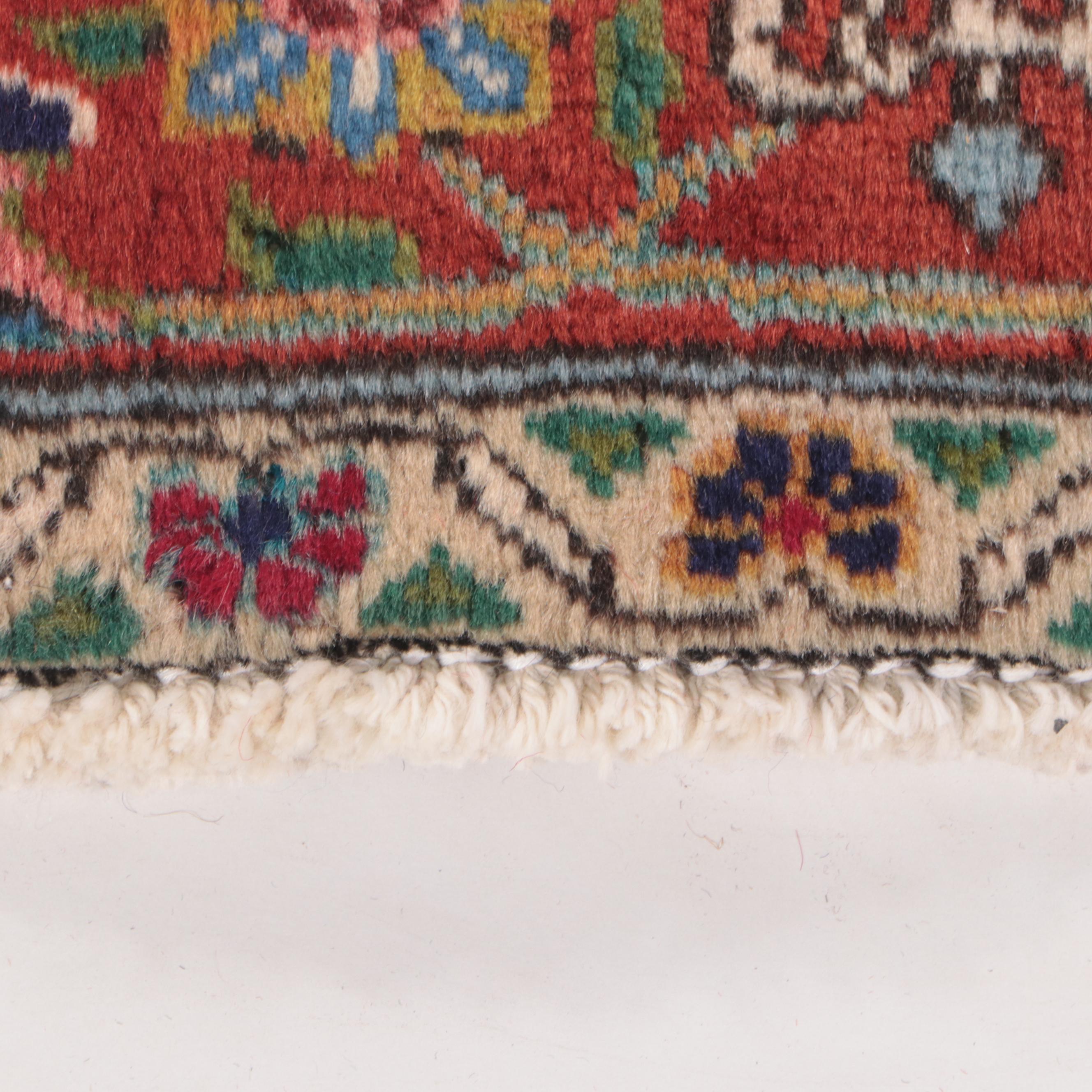 3'1 x 4'6 Hand-Knotted Persian Veramin Accent Rug