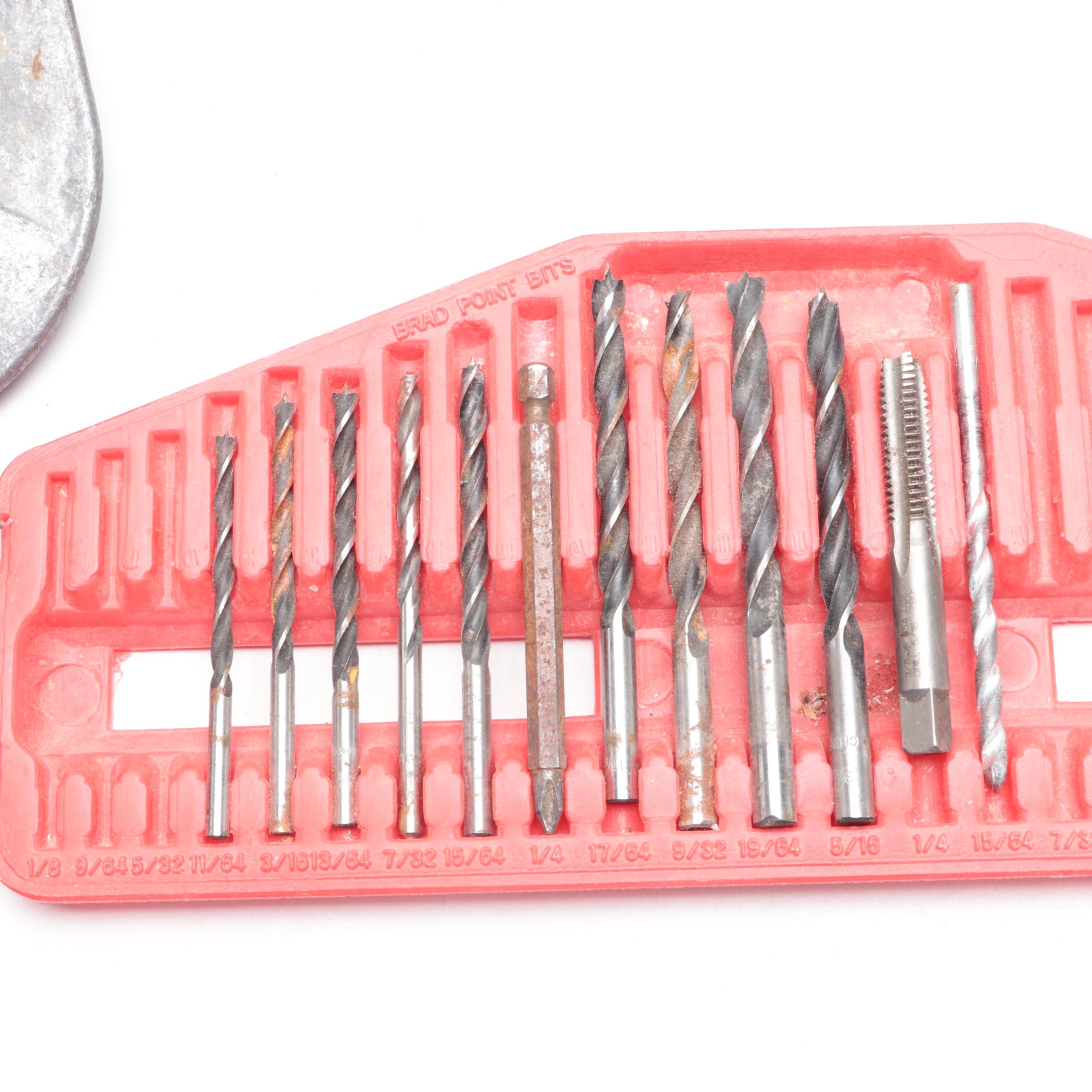 Black + Decker Orbital Sander With Socket Wrenches, Drill Bits, and More Tools