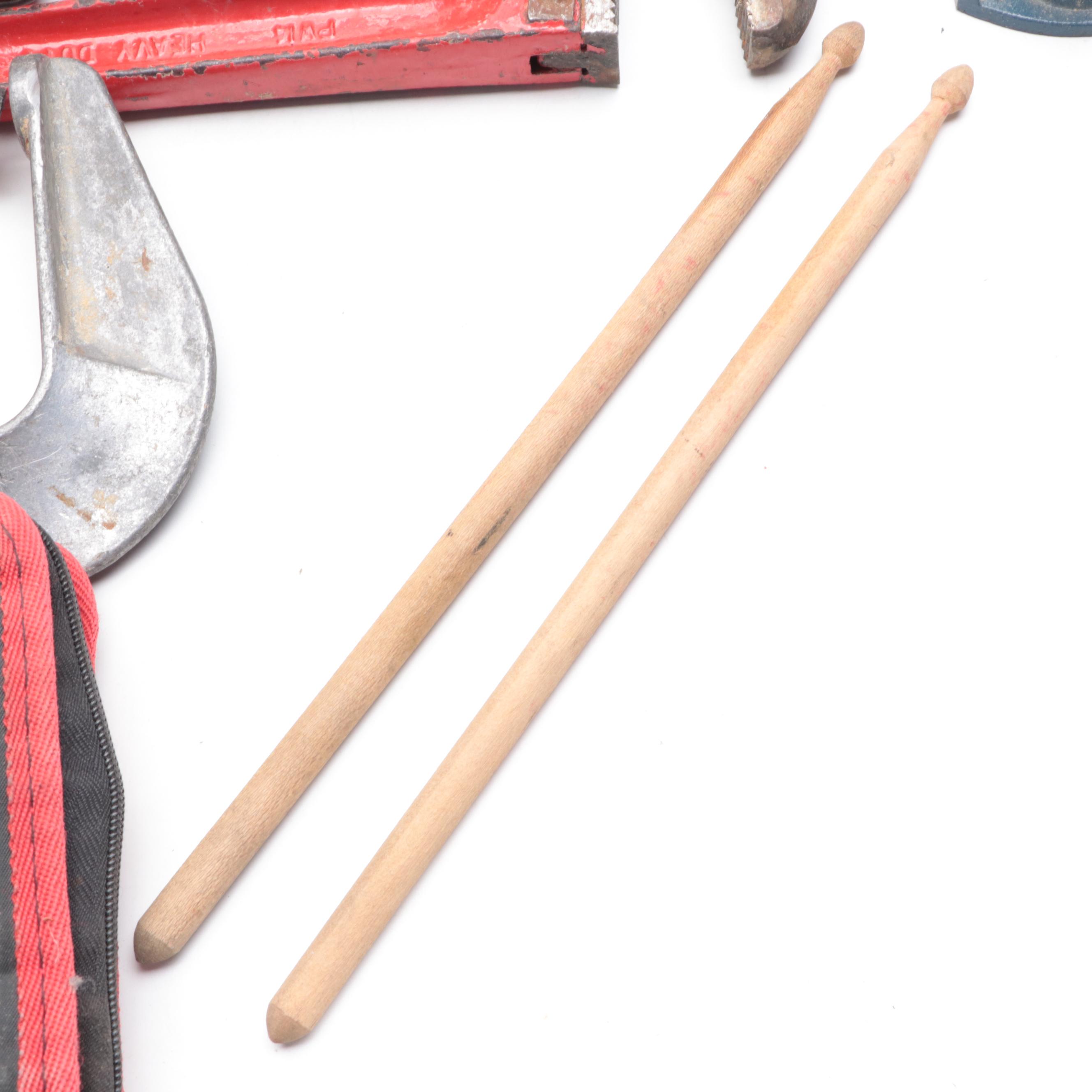 Black + Decker Orbital Sander With Socket Wrenches, Drill Bits, and More Tools