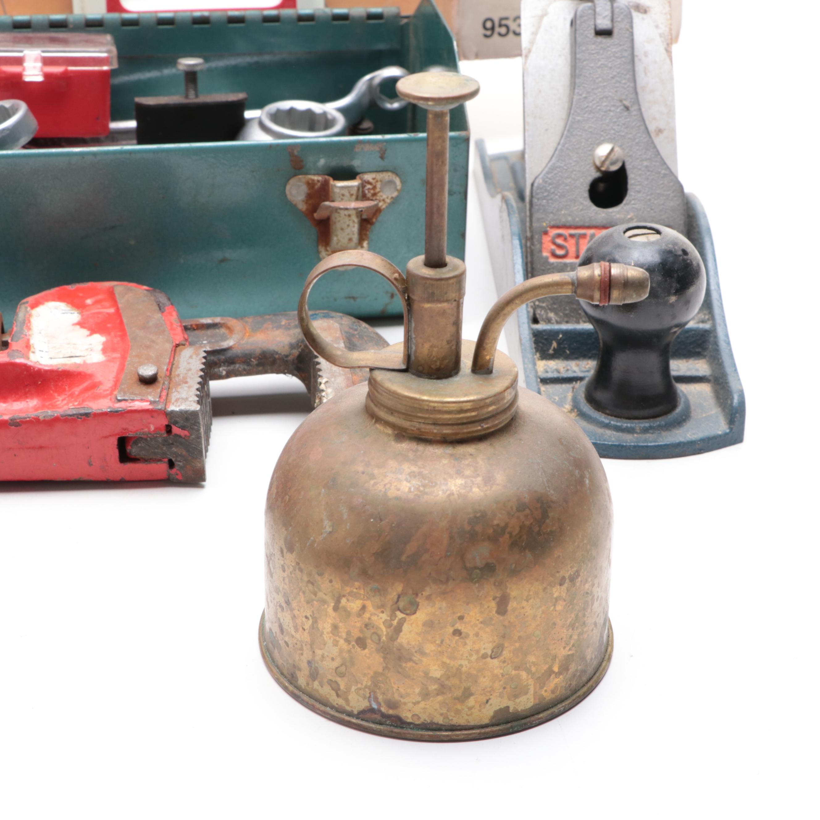 Black + Decker Orbital Sander With Socket Wrenches, Drill Bits, and More Tools