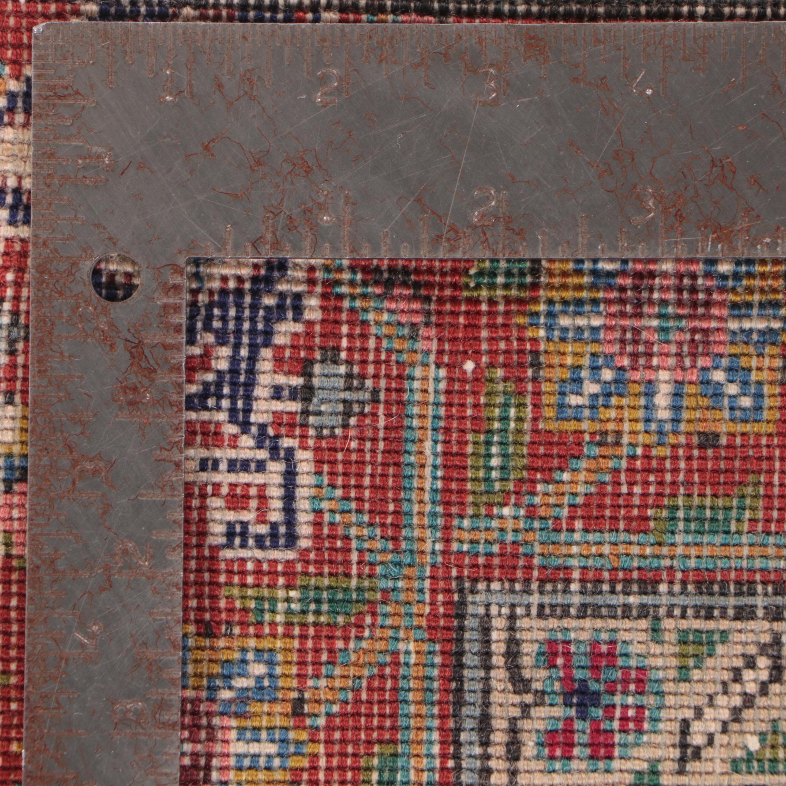 3'1 x 4'6 Hand-Knotted Persian Veramin Accent Rug