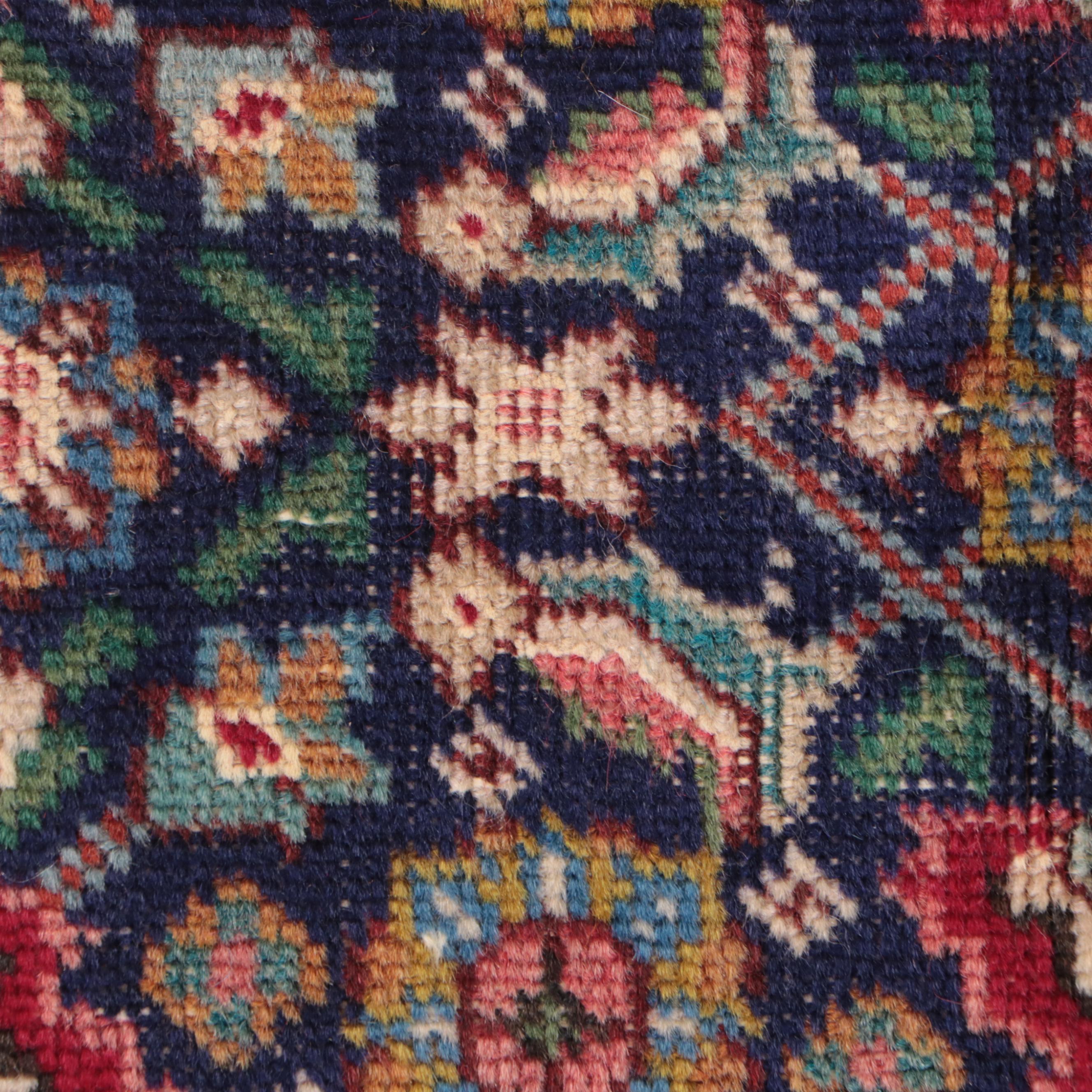 3'1 x 4'6 Hand-Knotted Persian Veramin Accent Rug