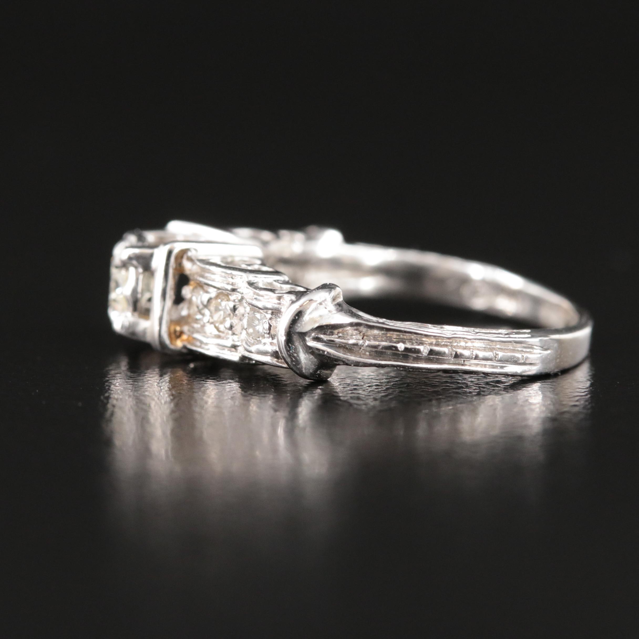 10K 0.34 CTW Diamond Ring