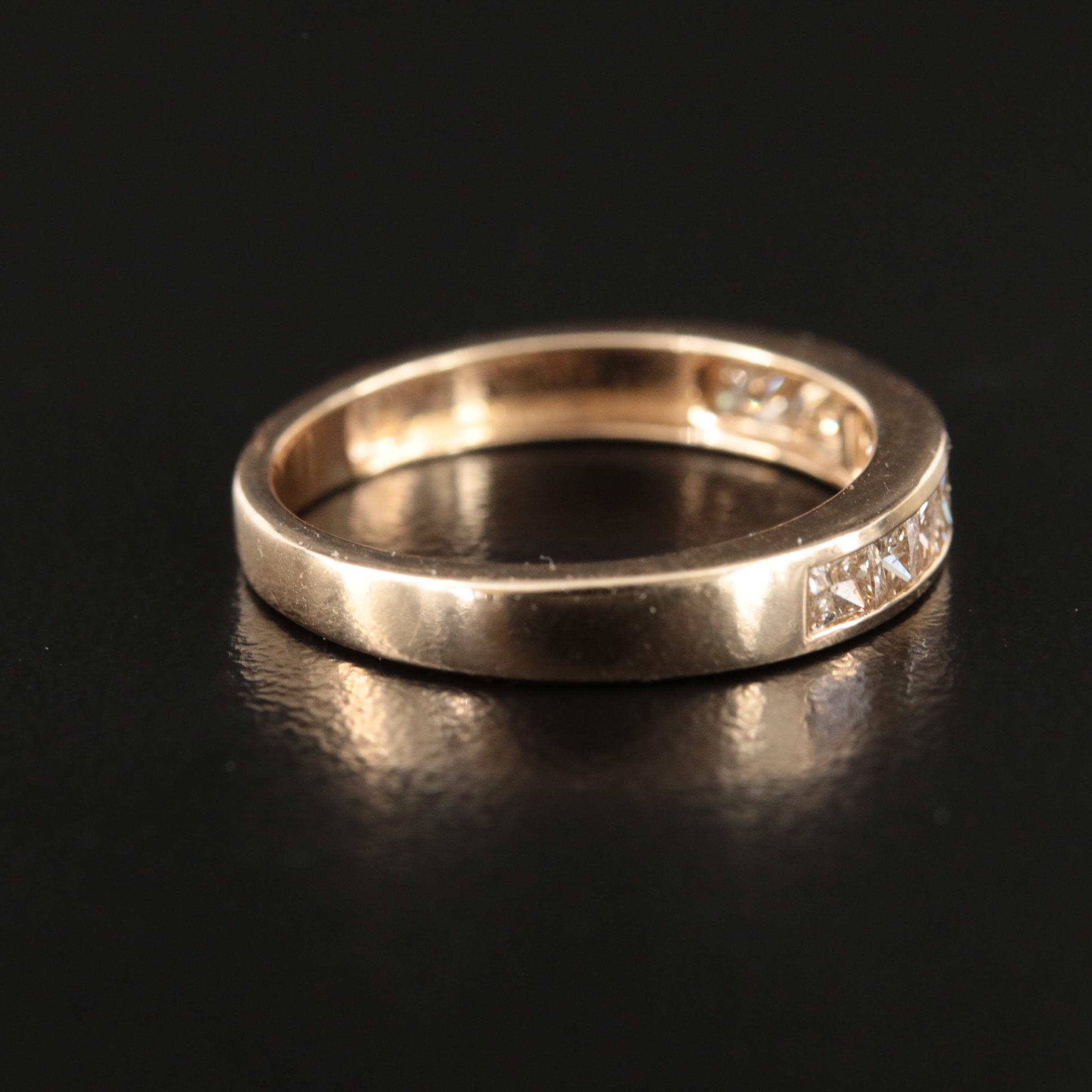 14K 0.90 CTW Diamond Band