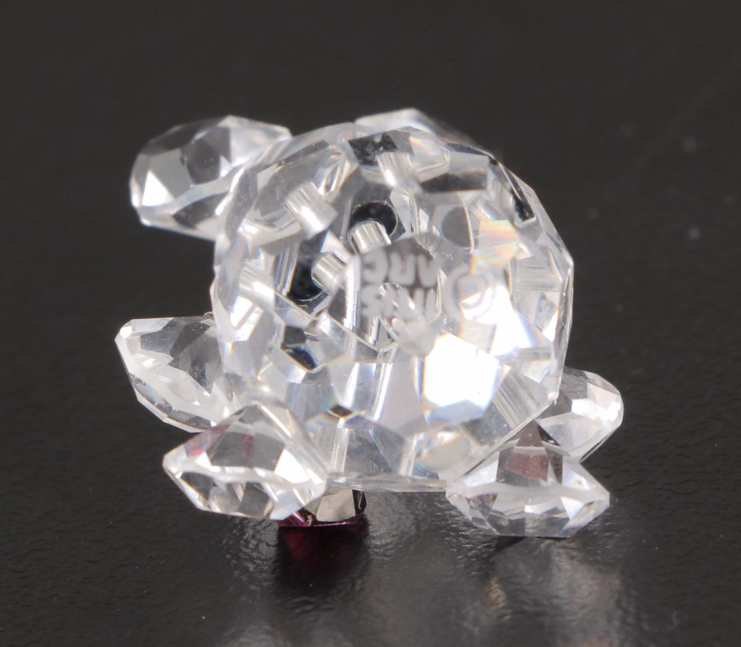 Swarovski and Iris Arc Crystal Bear and Clown Figurines