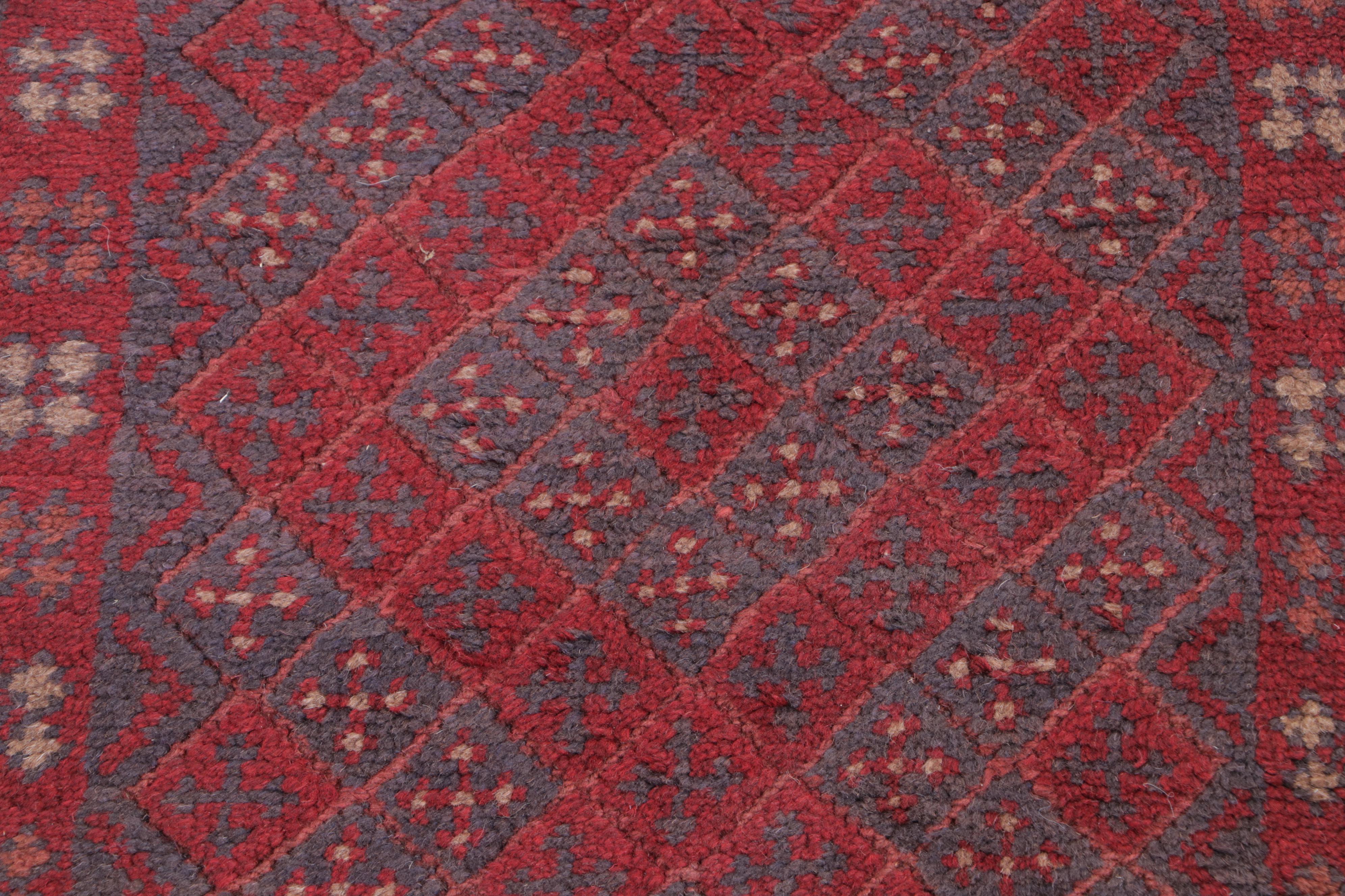 2' x 7'11 Hand-Knotted Afghan Kunduz Carpet Runner