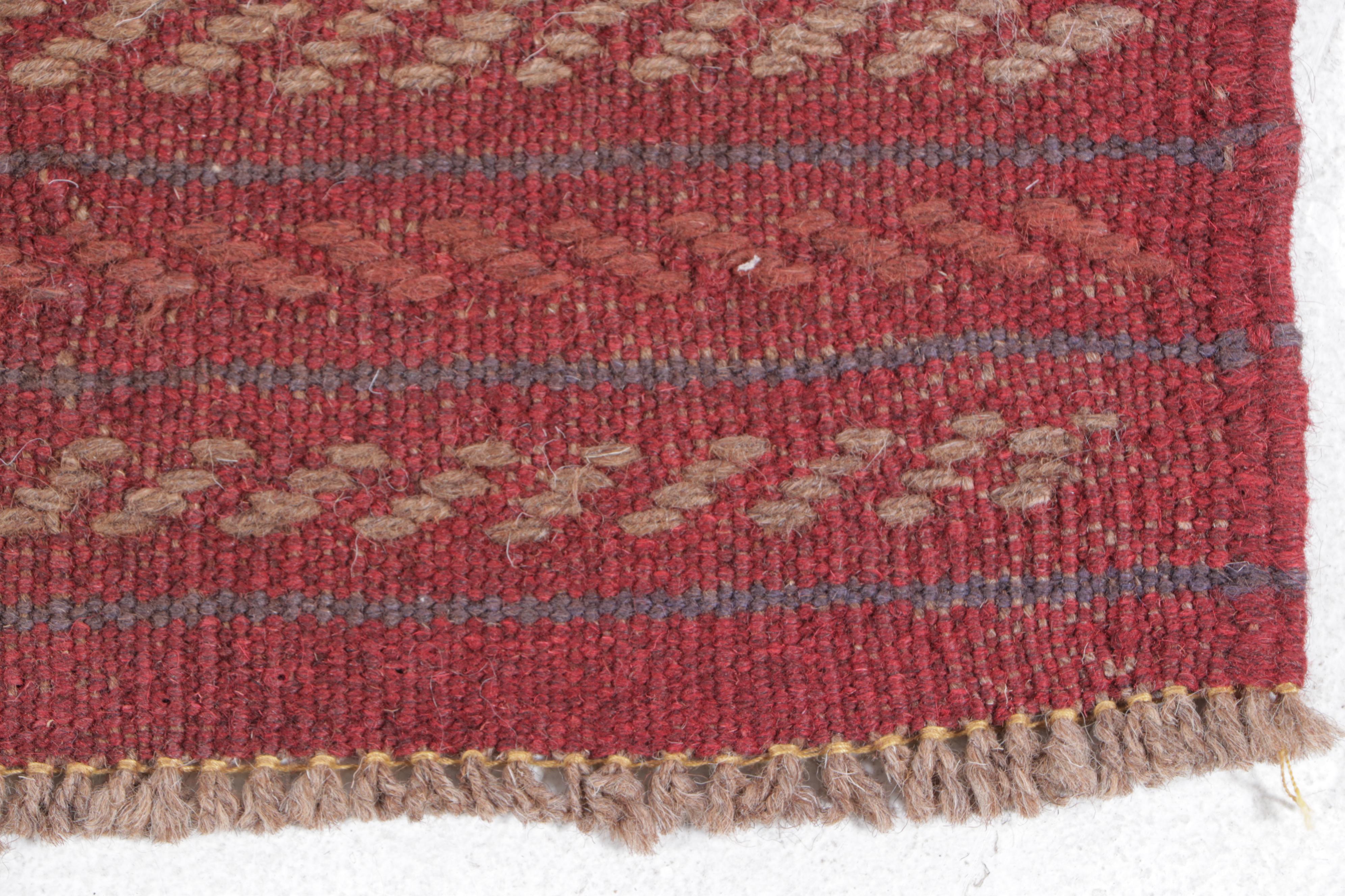 2' x 7'11 Hand-Knotted Afghan Kunduz Carpet Runner