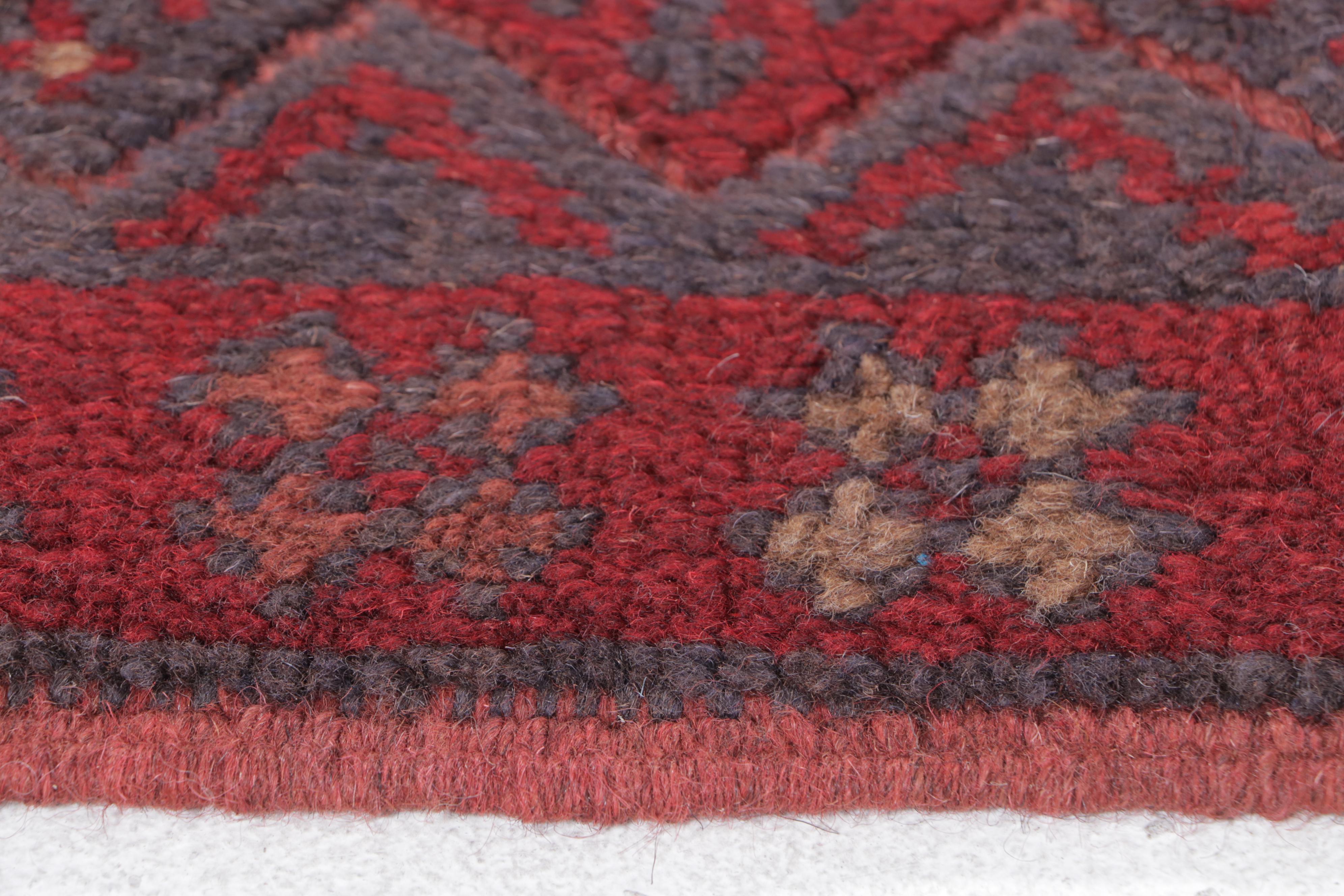 2' x 7'11 Hand-Knotted Afghan Kunduz Carpet Runner