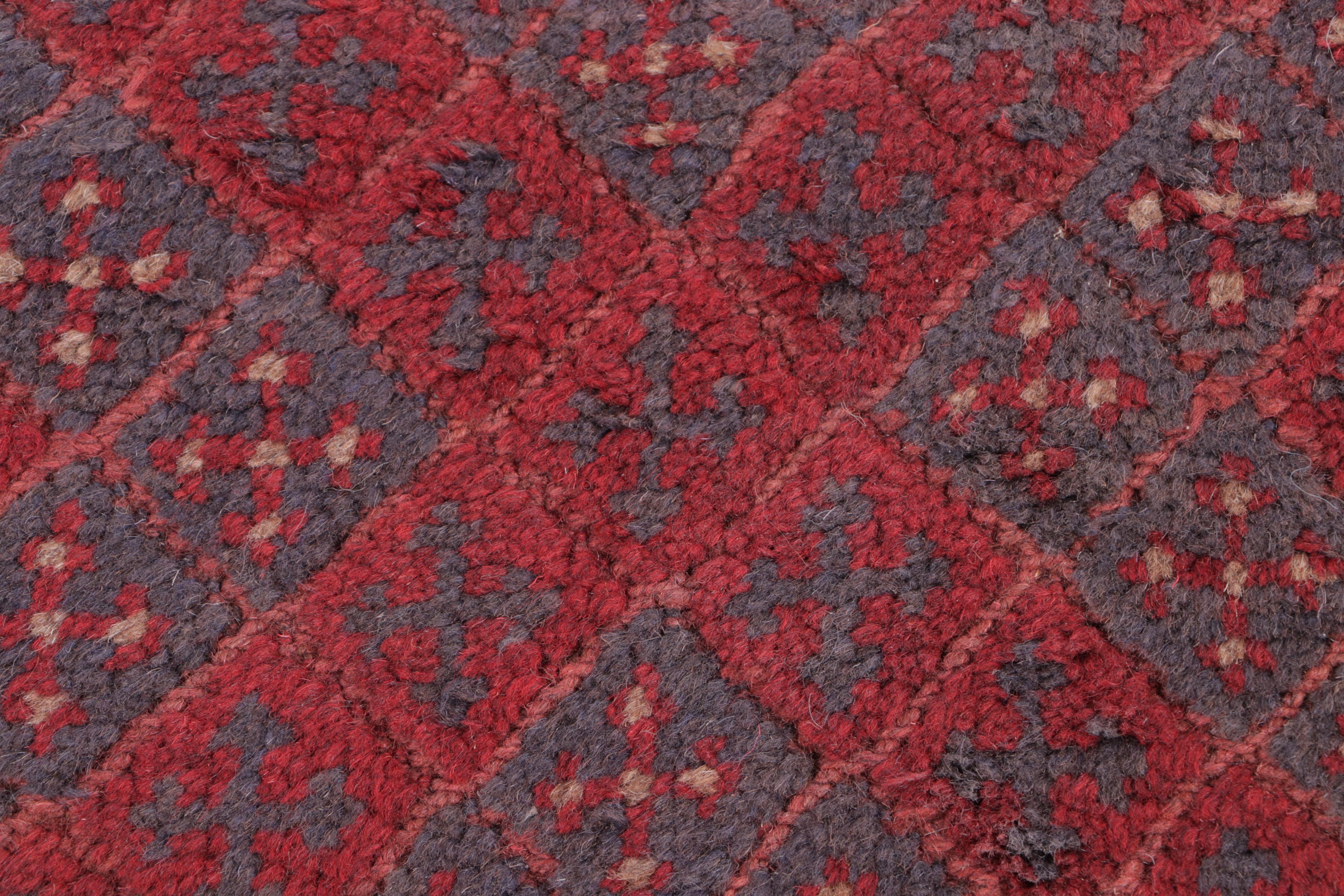 2' x 7'11 Hand-Knotted Afghan Kunduz Carpet Runner