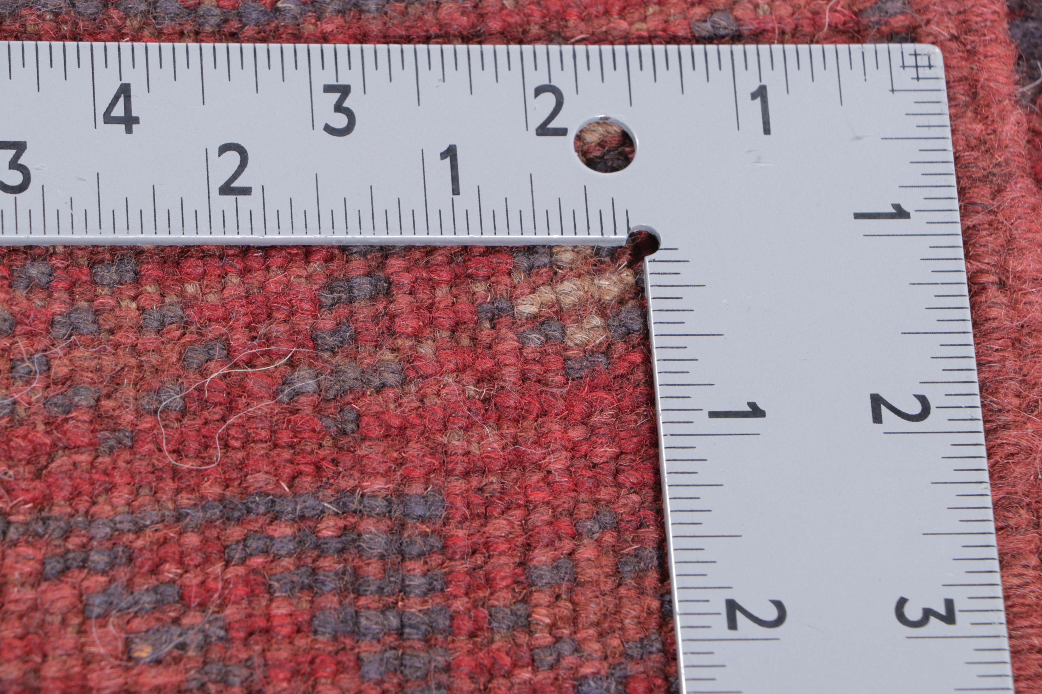 2' x 7'11 Hand-Knotted Afghan Kunduz Carpet Runner