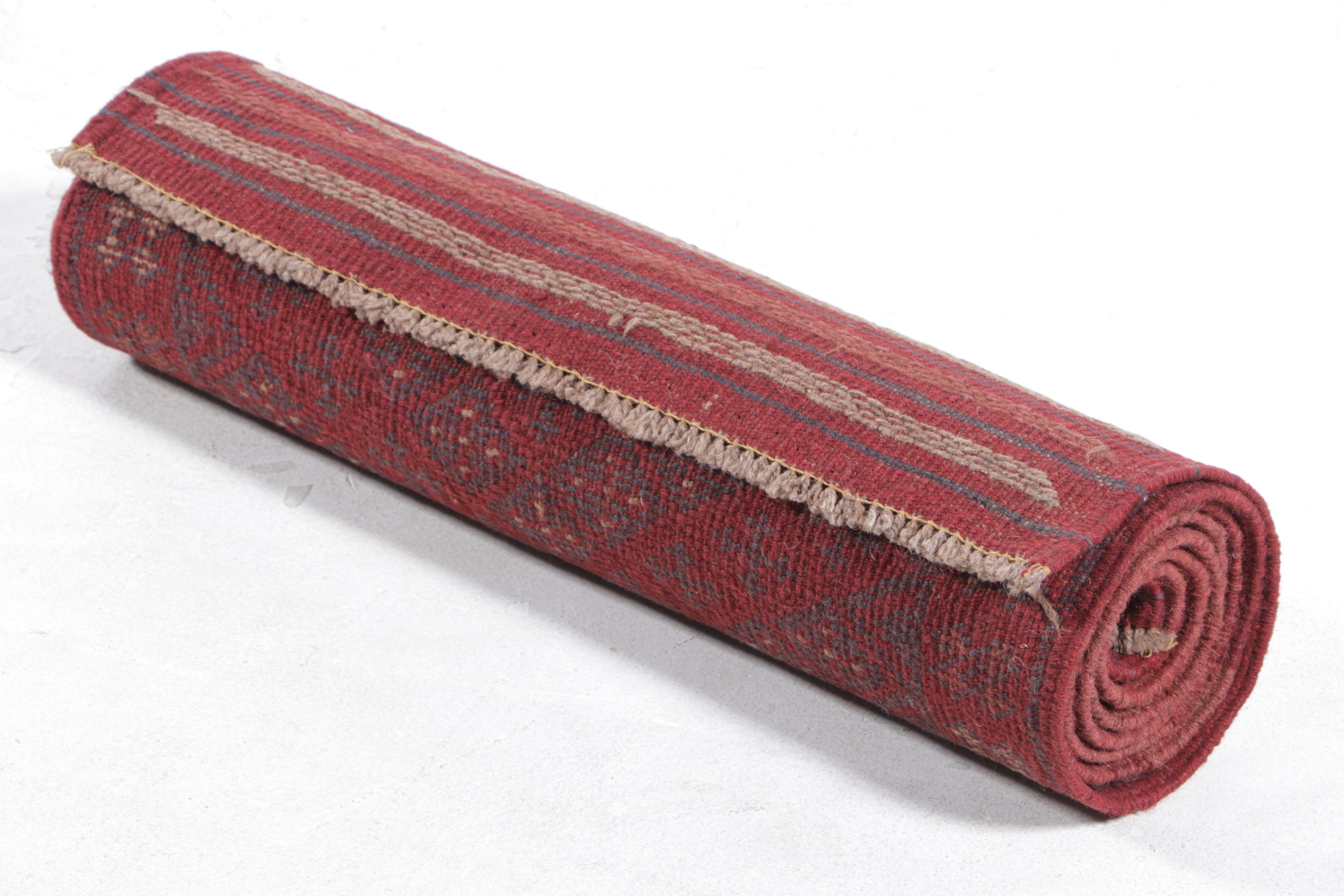 2' x 7'11 Hand-Knotted Afghan Kunduz Carpet Runner