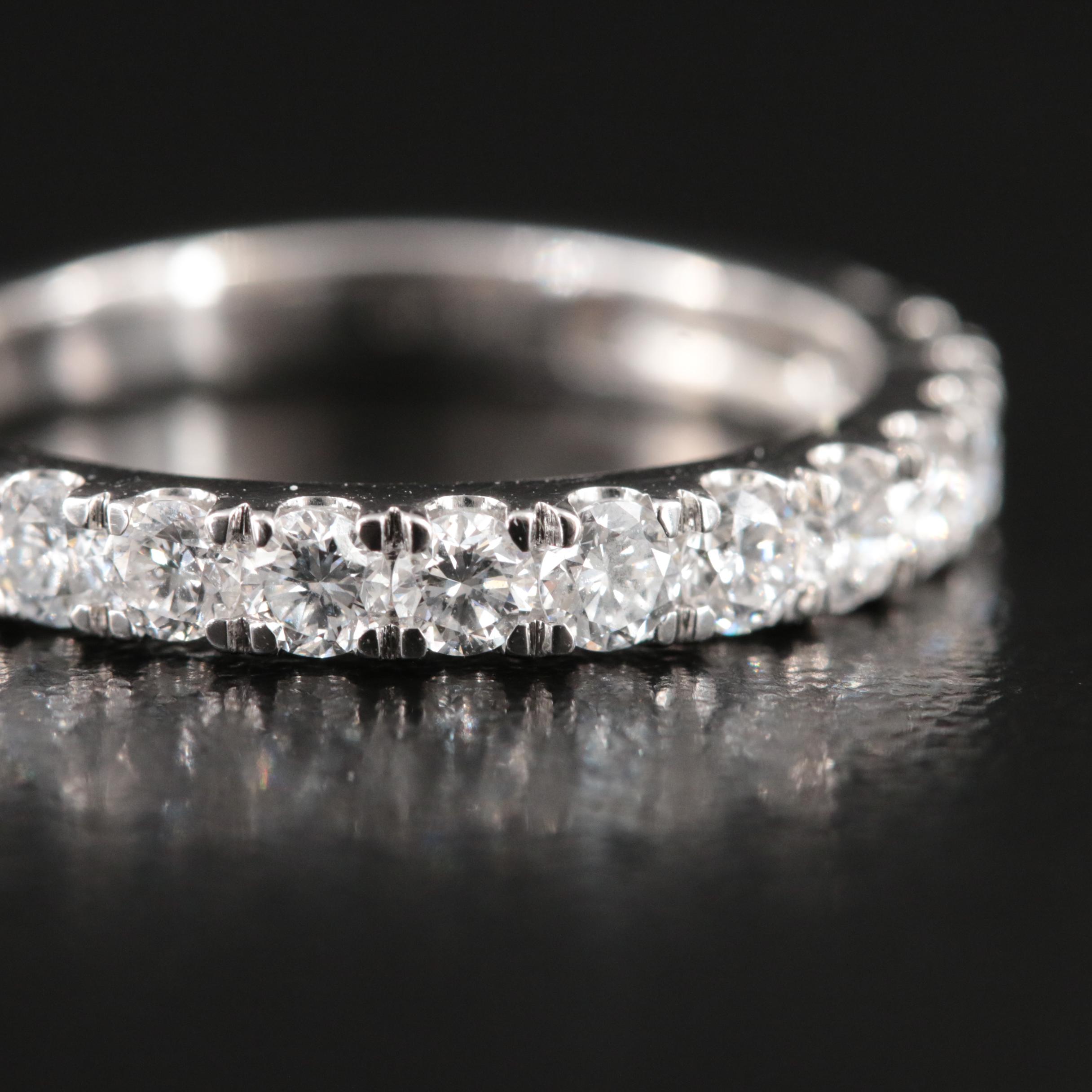 14K 0.96 CTW Lab Grown Diamond Band