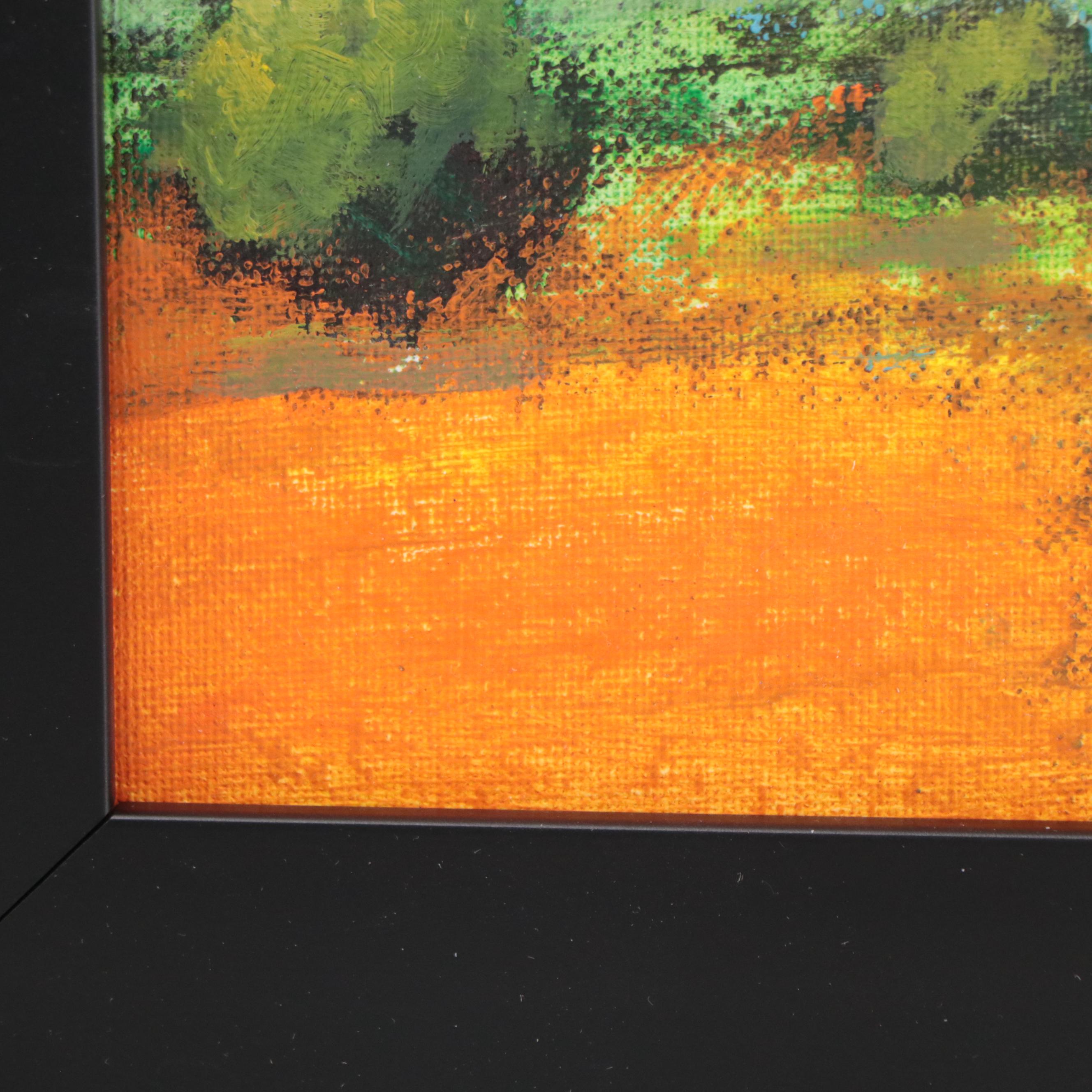 Vova DeBak Landscape Oil Painting "May 19," 2022