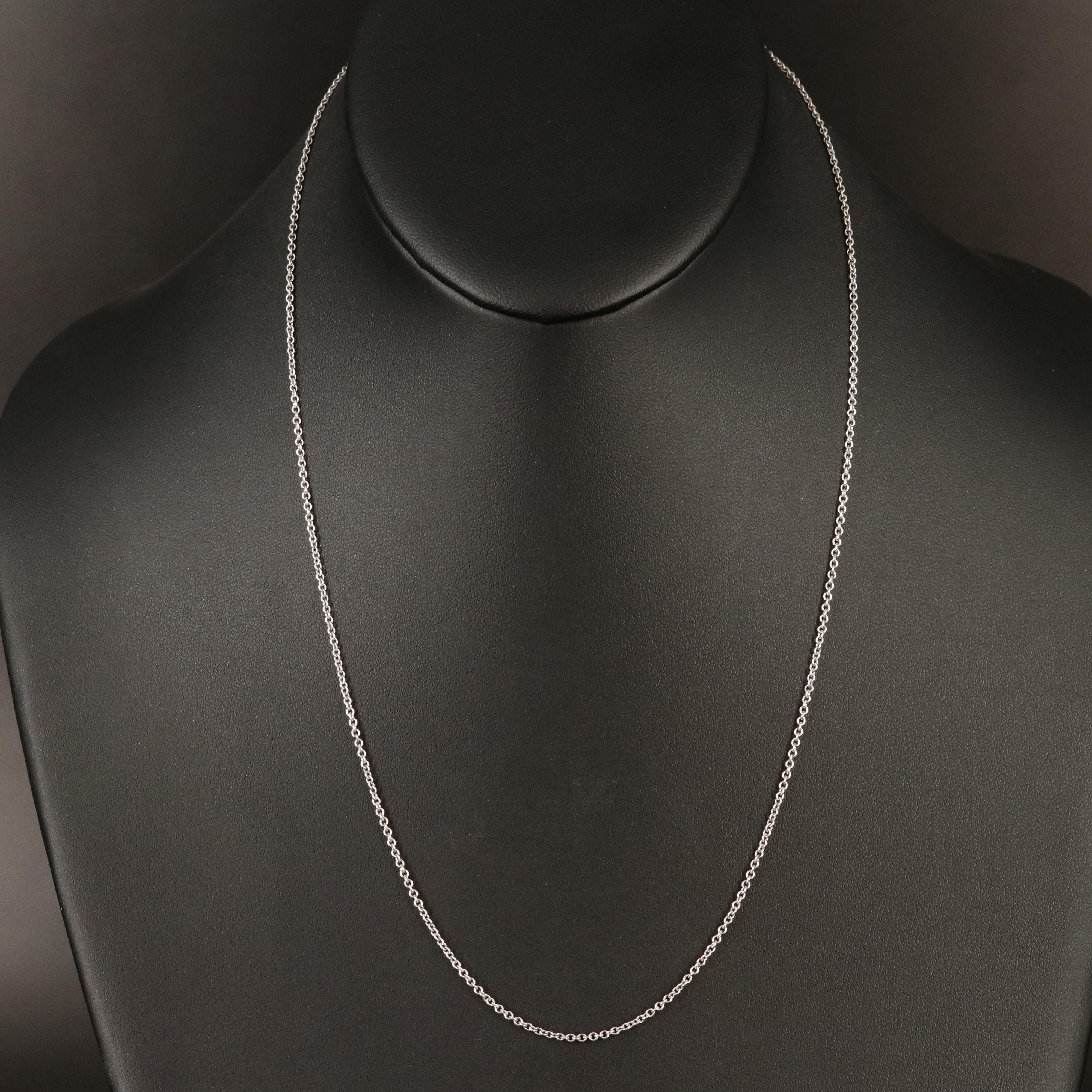 18K Cable Chain Necklace