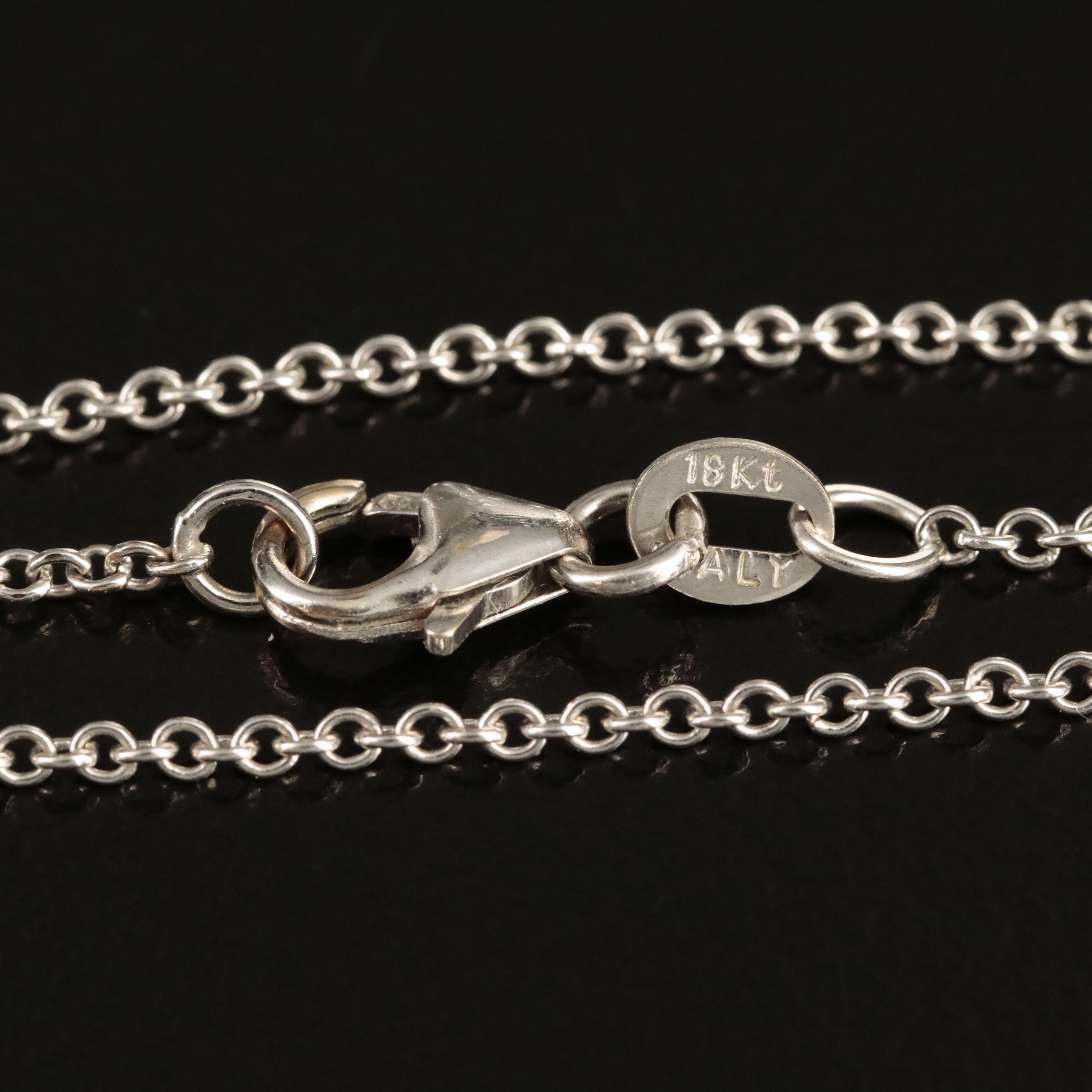 18K Cable Chain Necklace
