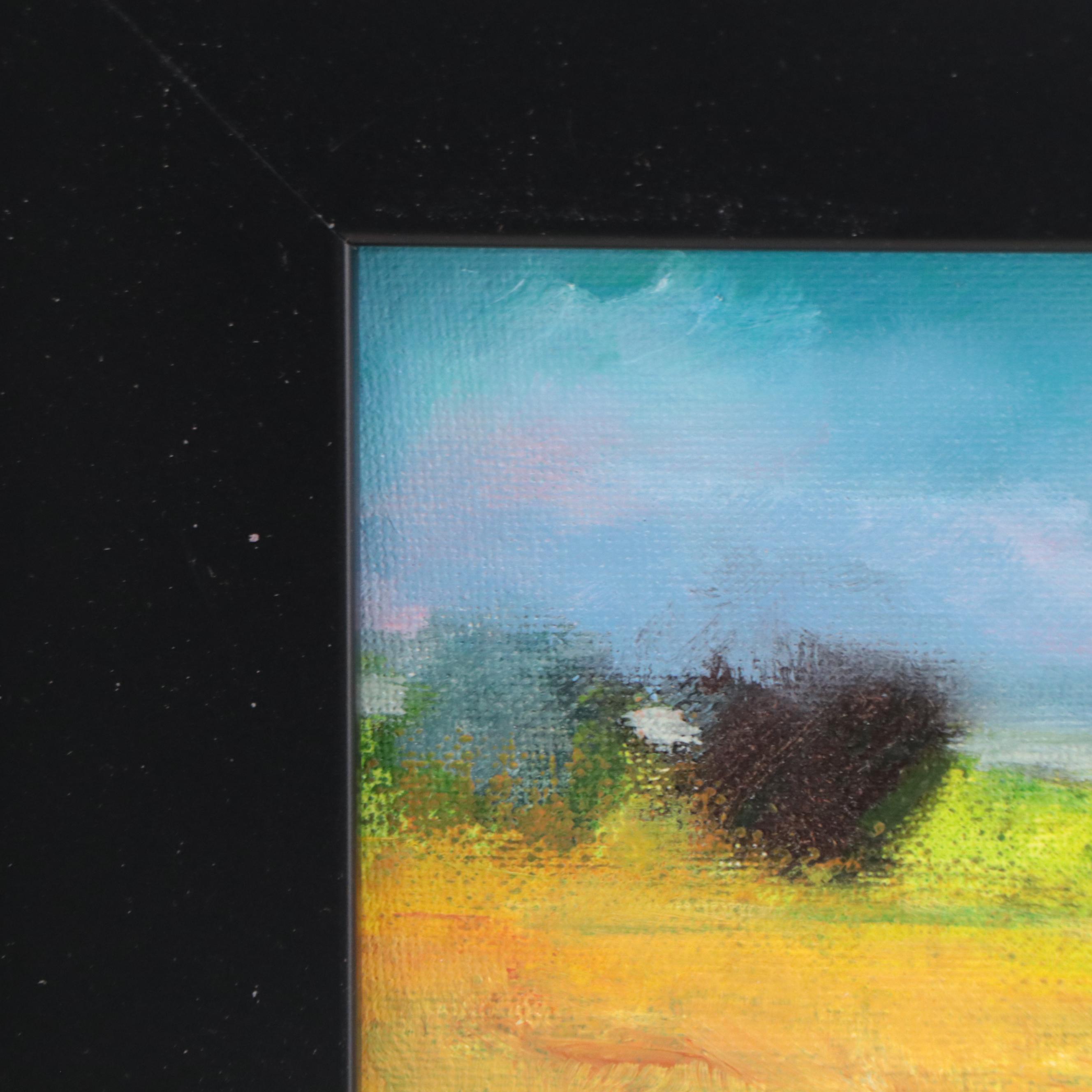 Vova DeBak Landscape Oil Painting "May 19, NC," 2022