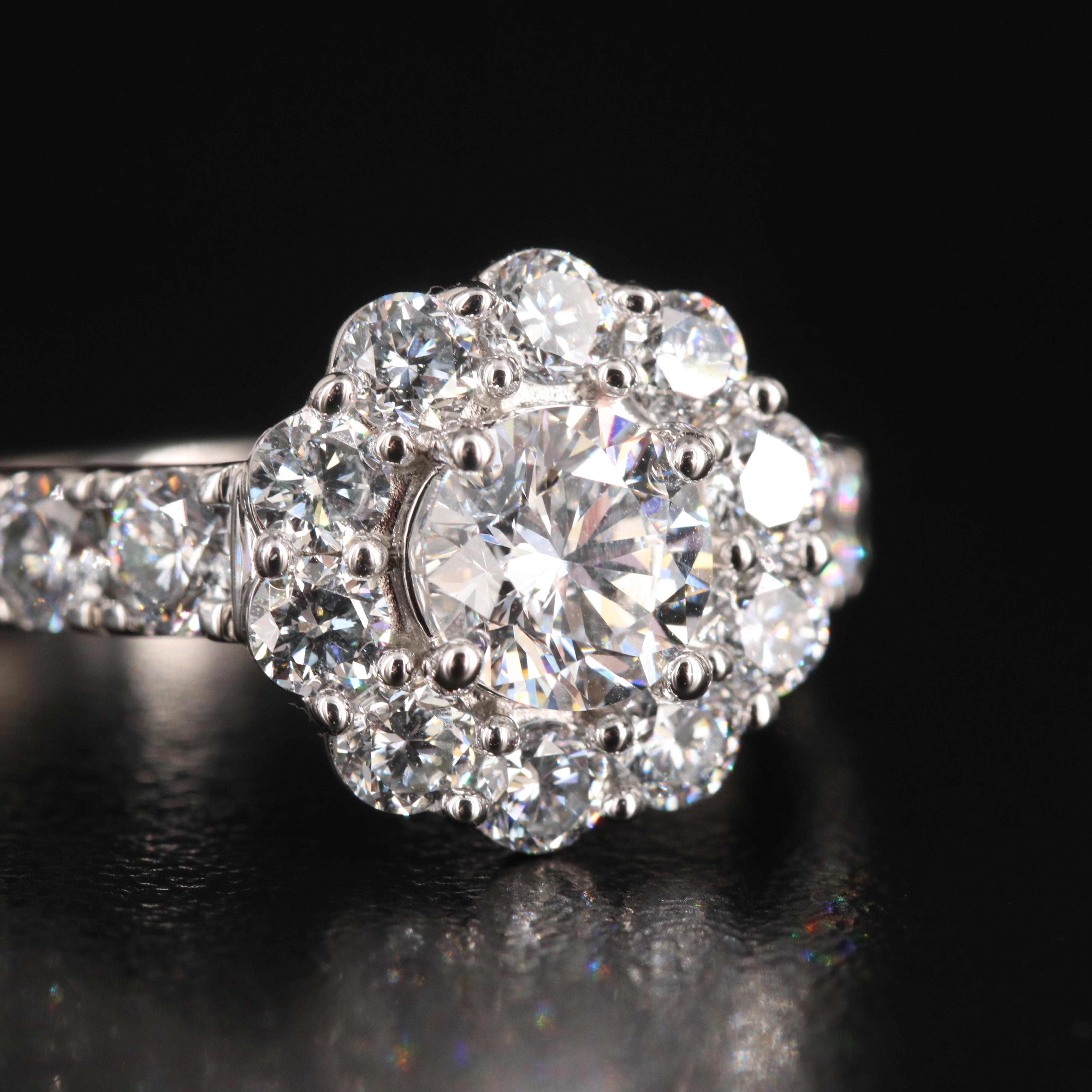 14K 5.00 CTW Lab Grown Diamond Ring Set