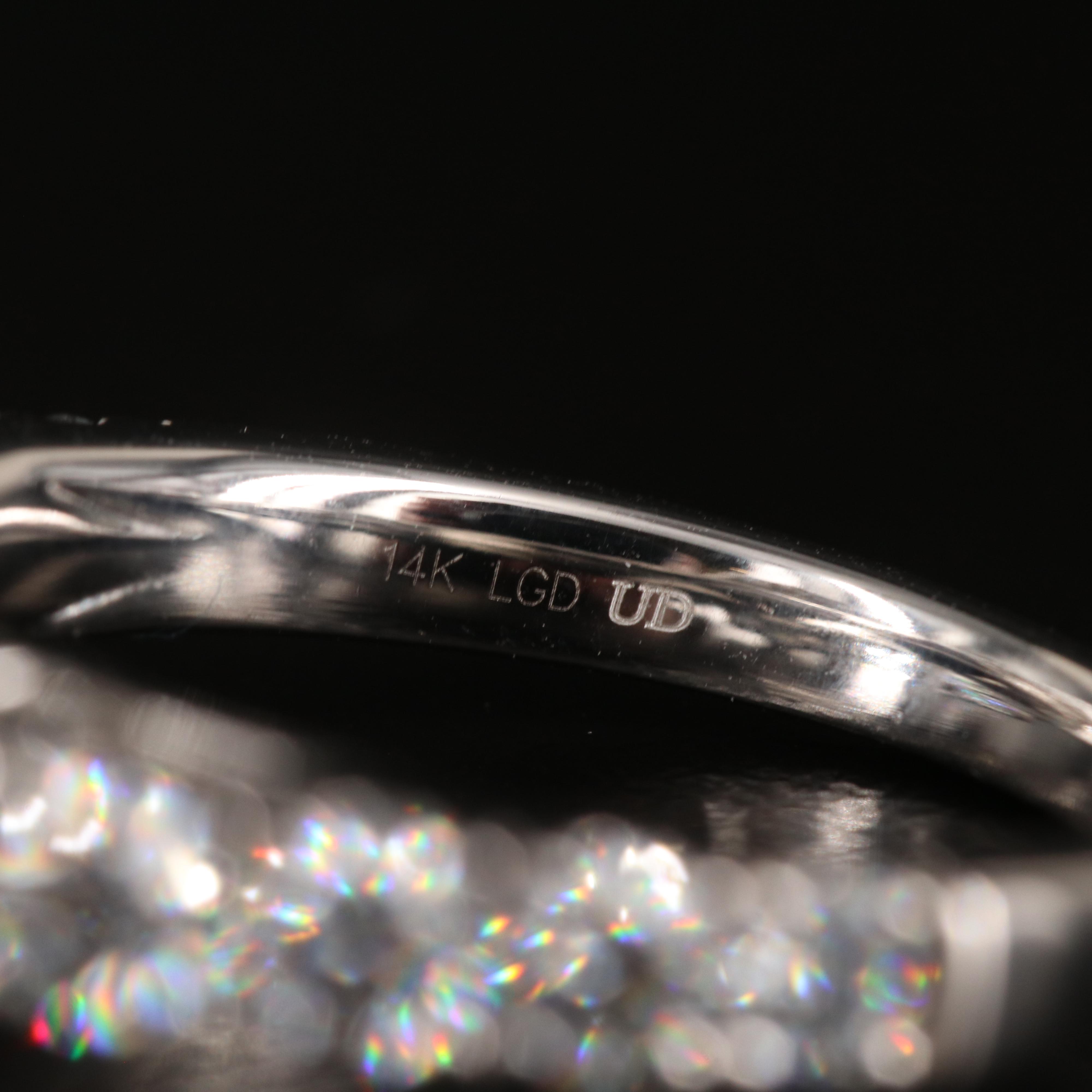 14K 5.00 CTW Lab Grown Diamond Ring Set