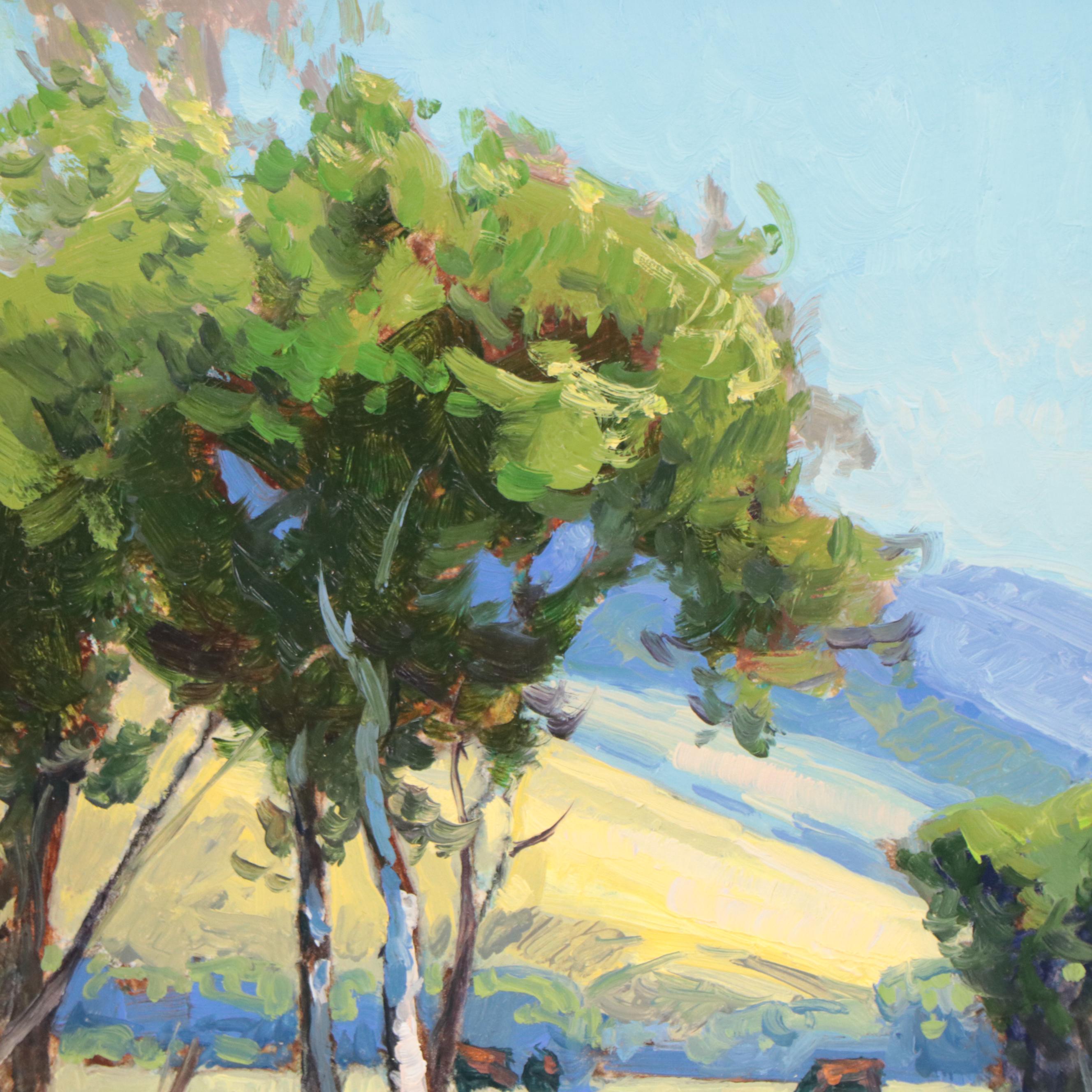 Taylor J. Lynde Oil Painting "Safely Graze," 2022