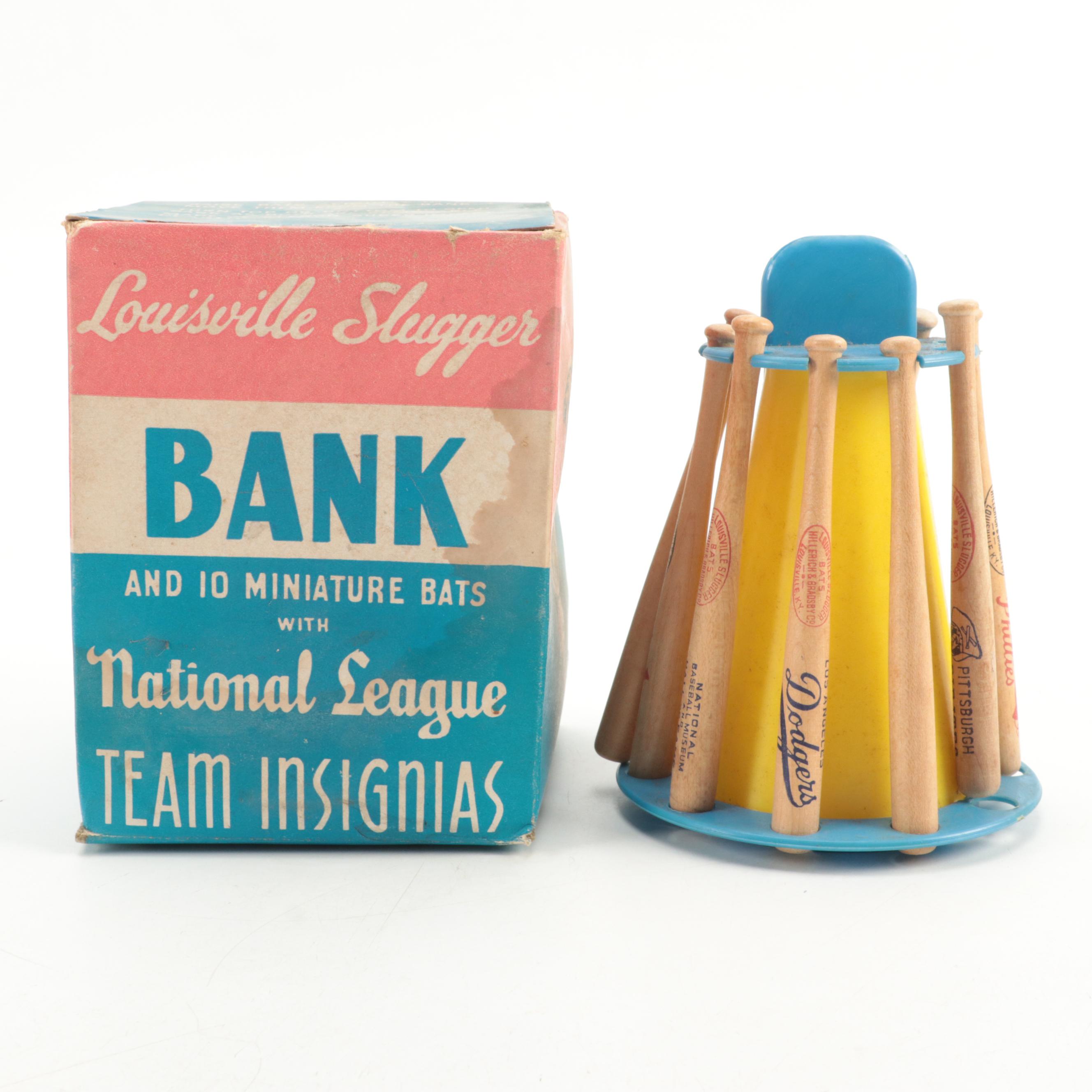 Tudor Tru Action Electric Baseball Game with Louisville Slugger Bank