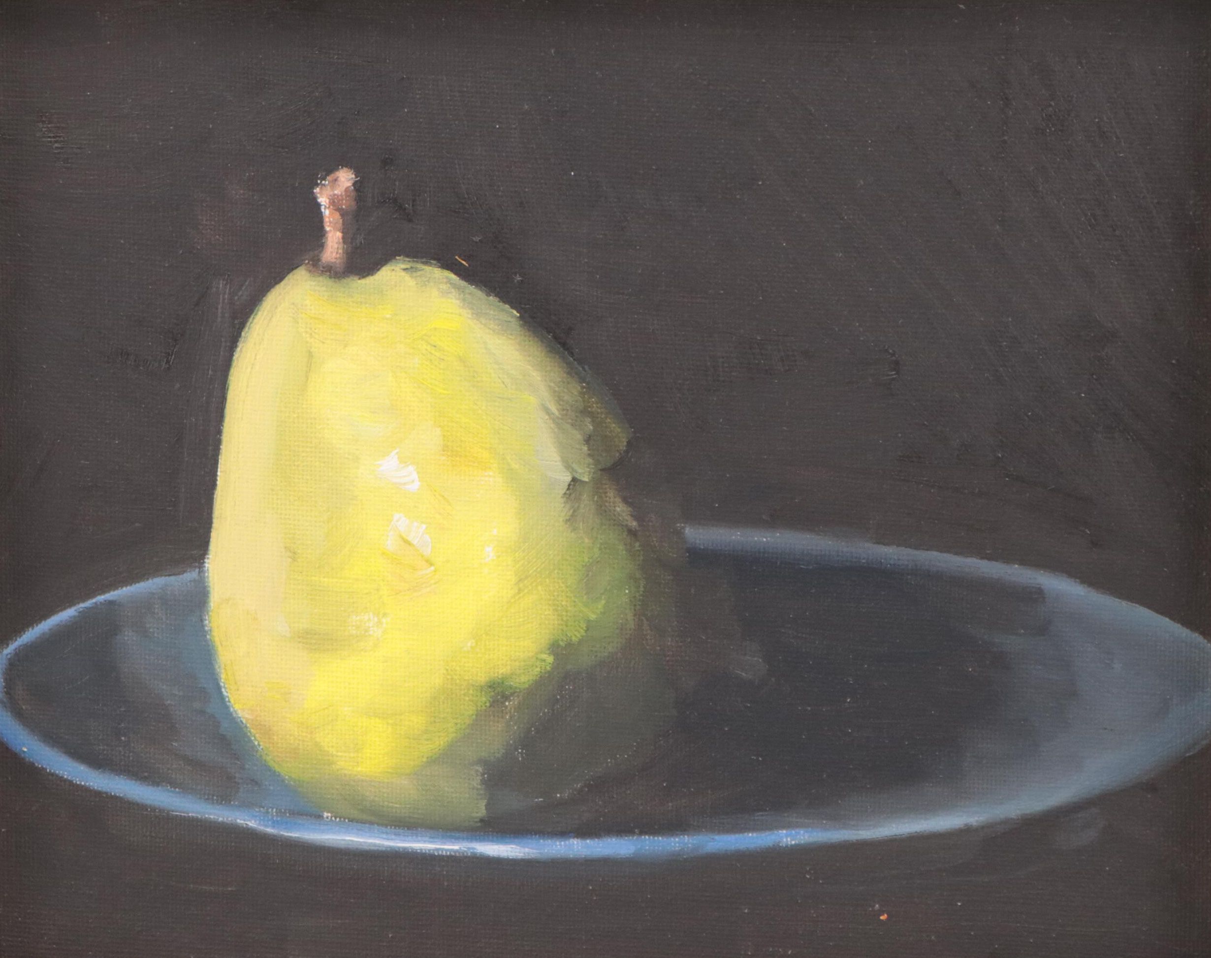 James Coates Still Life Oil Painting "Pear"