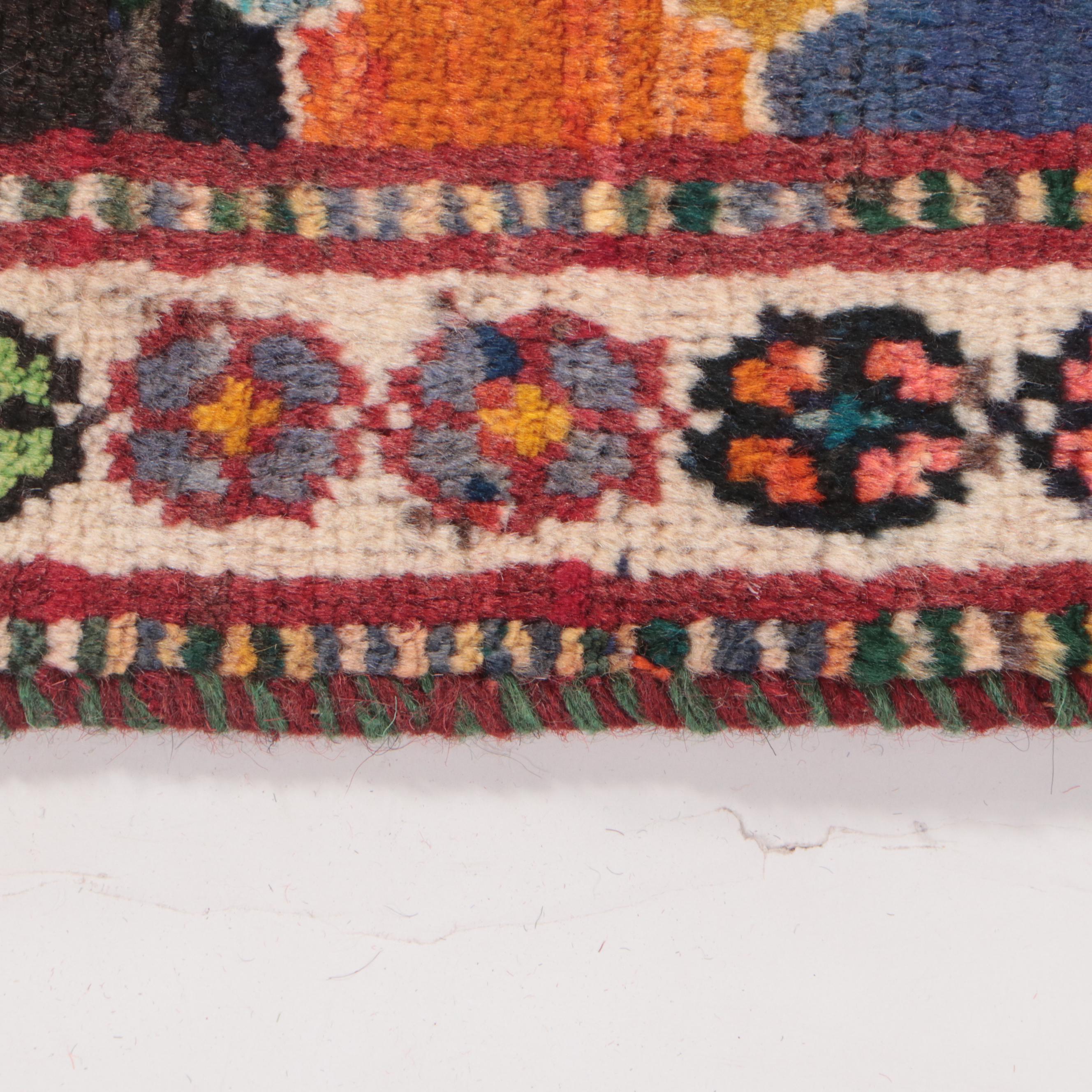 3'5 x 4'8 Hand-Knotted Persian Baluch Area Rug