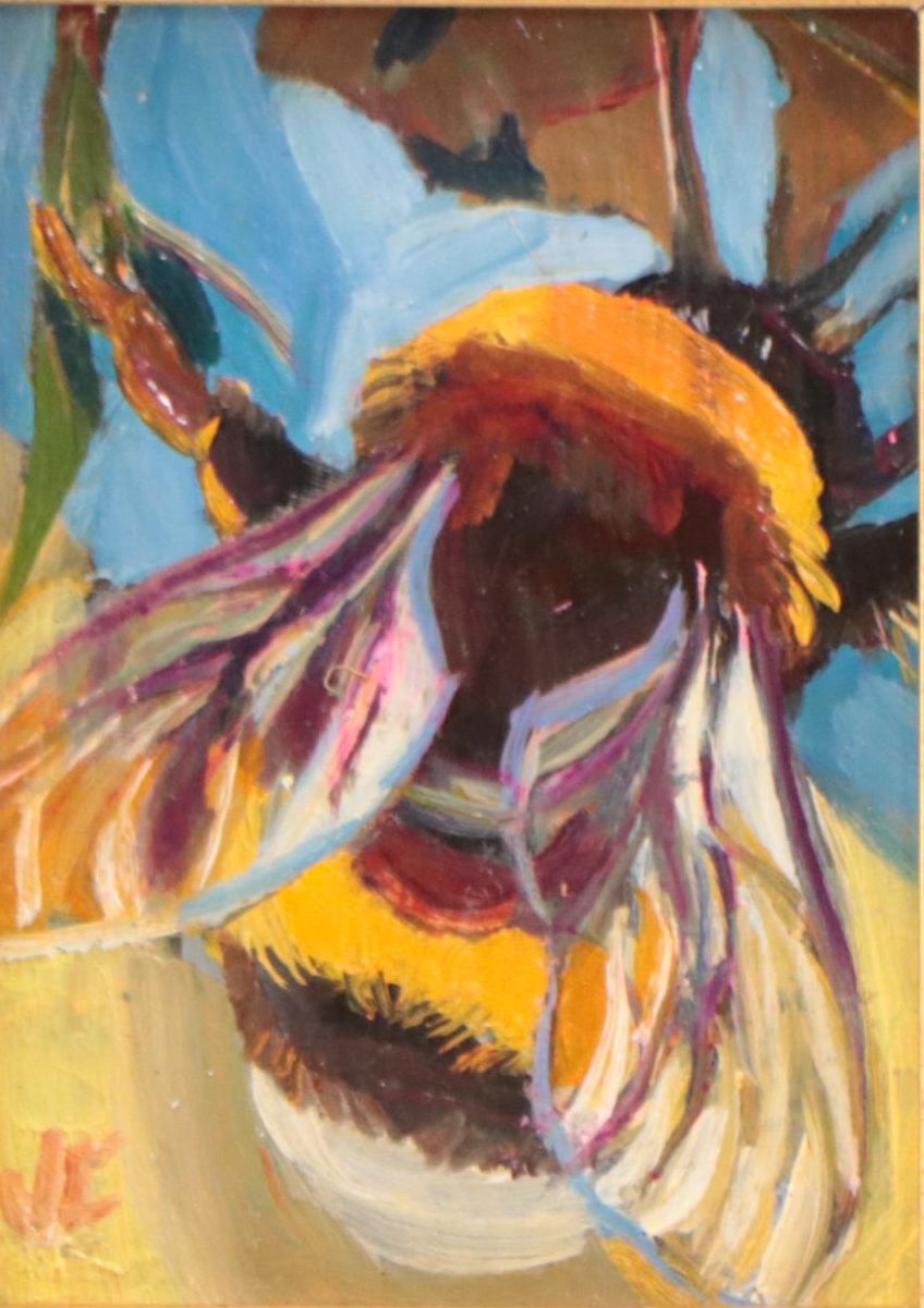 Jeff Claudio Oil Painting "Bumblebee"