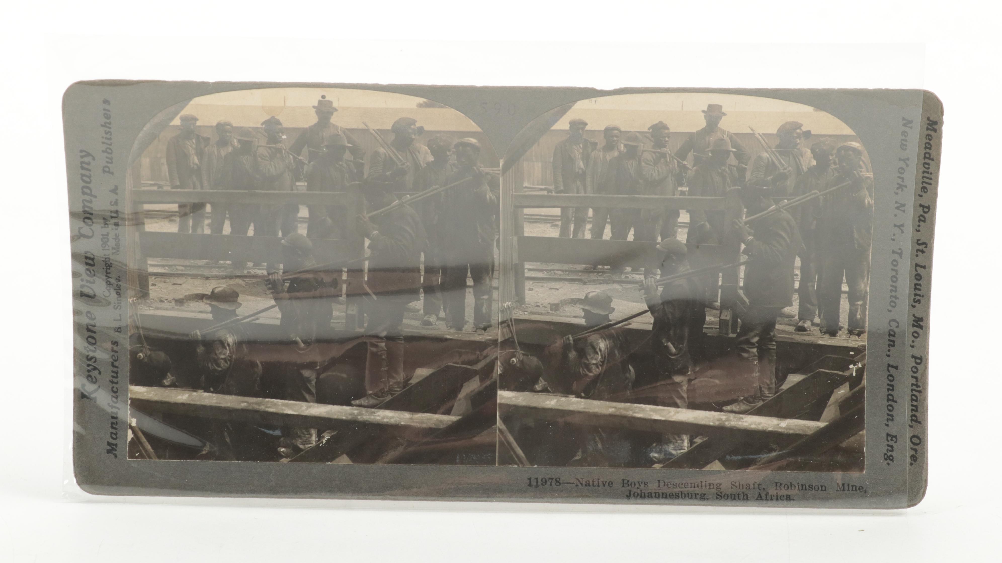 Military Themed Keystone View Company Stereoview Cards
